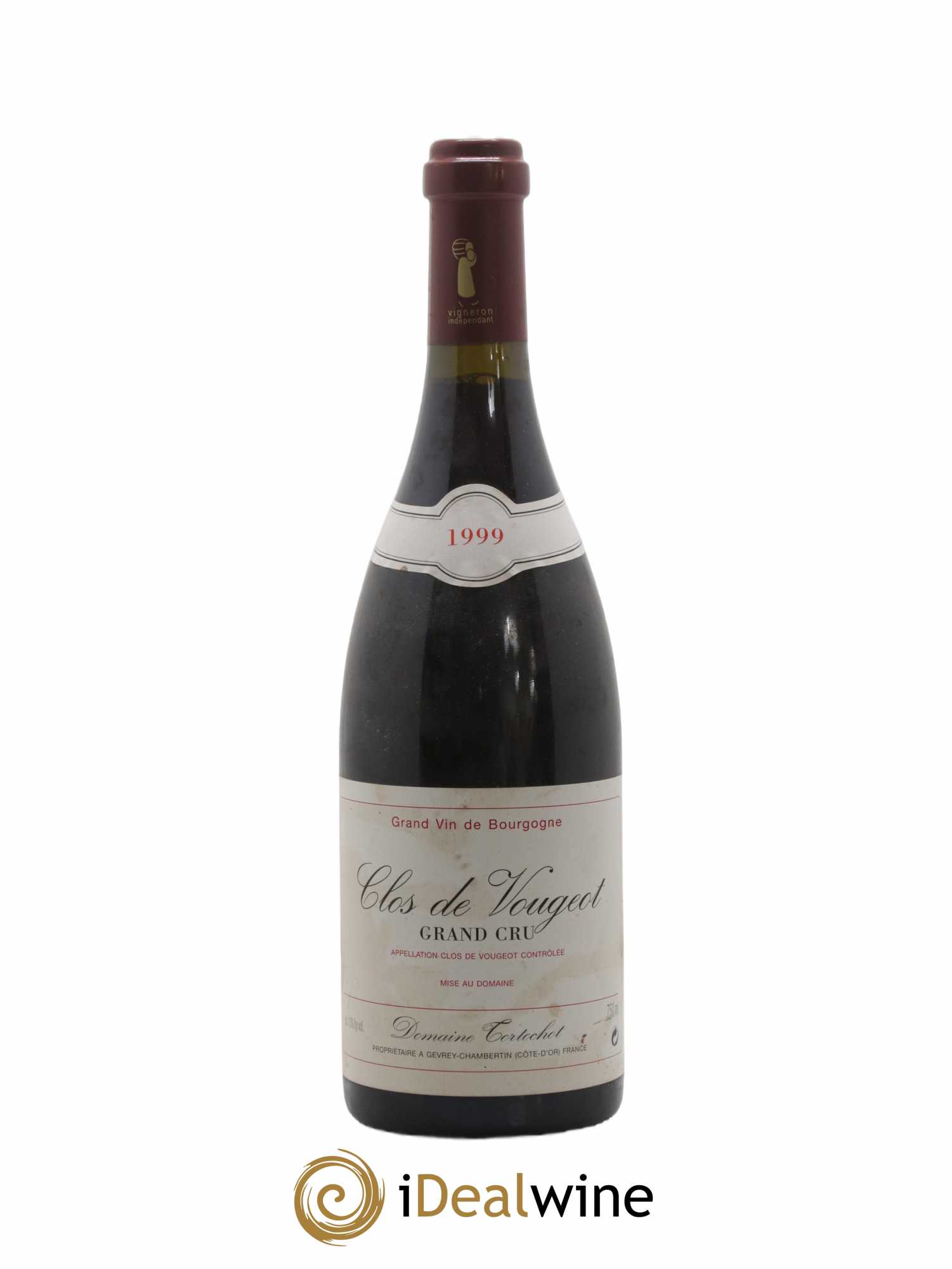 Clos de Vougeot Grand Cru Tortochot (Domaine) 1999 - Lot de 1 bouteille - 0