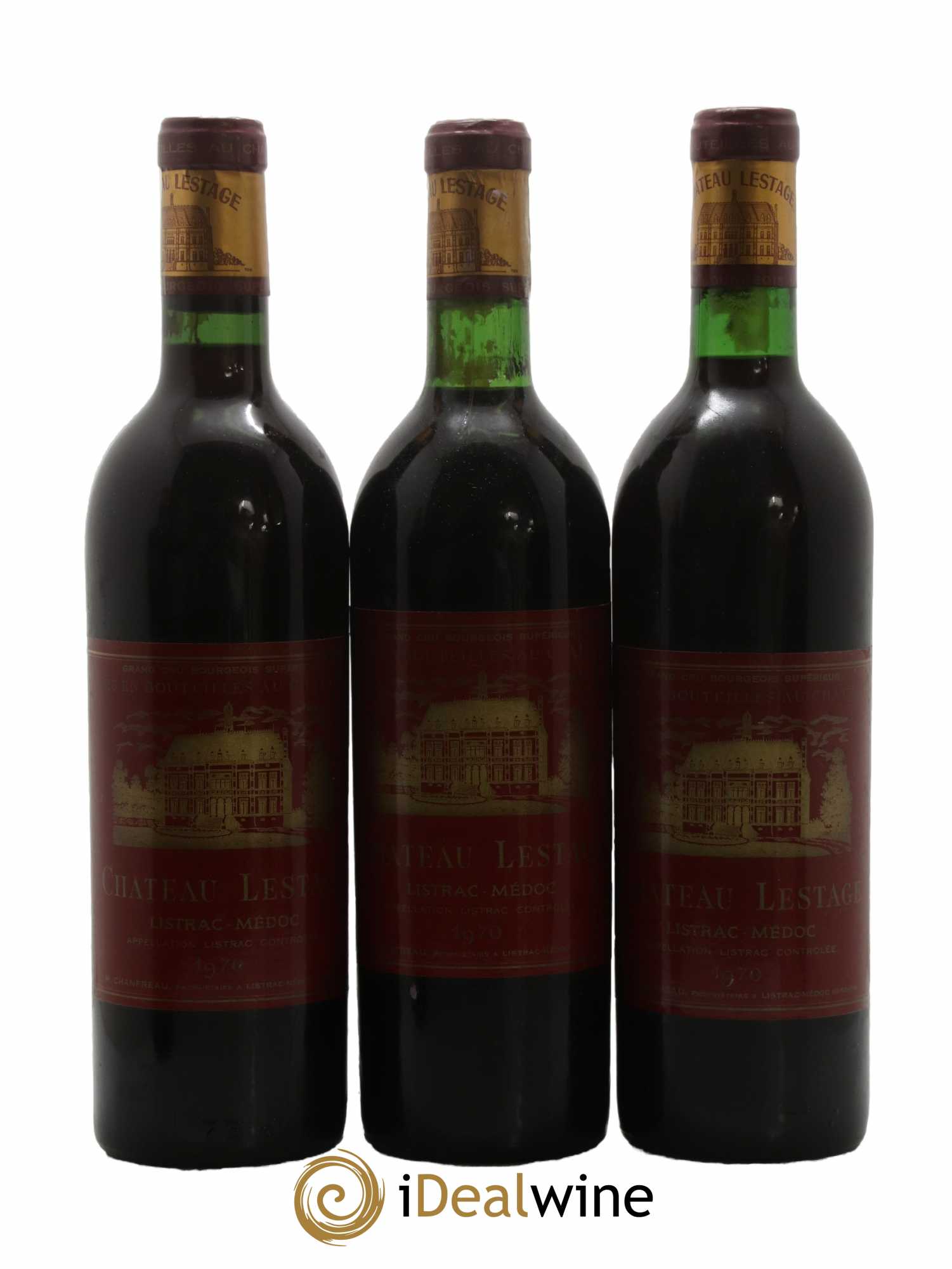 Château Lestage Cru Bourgeois (sans prix de réserve) 1970 - Lot de 12 bouteilles - 2
