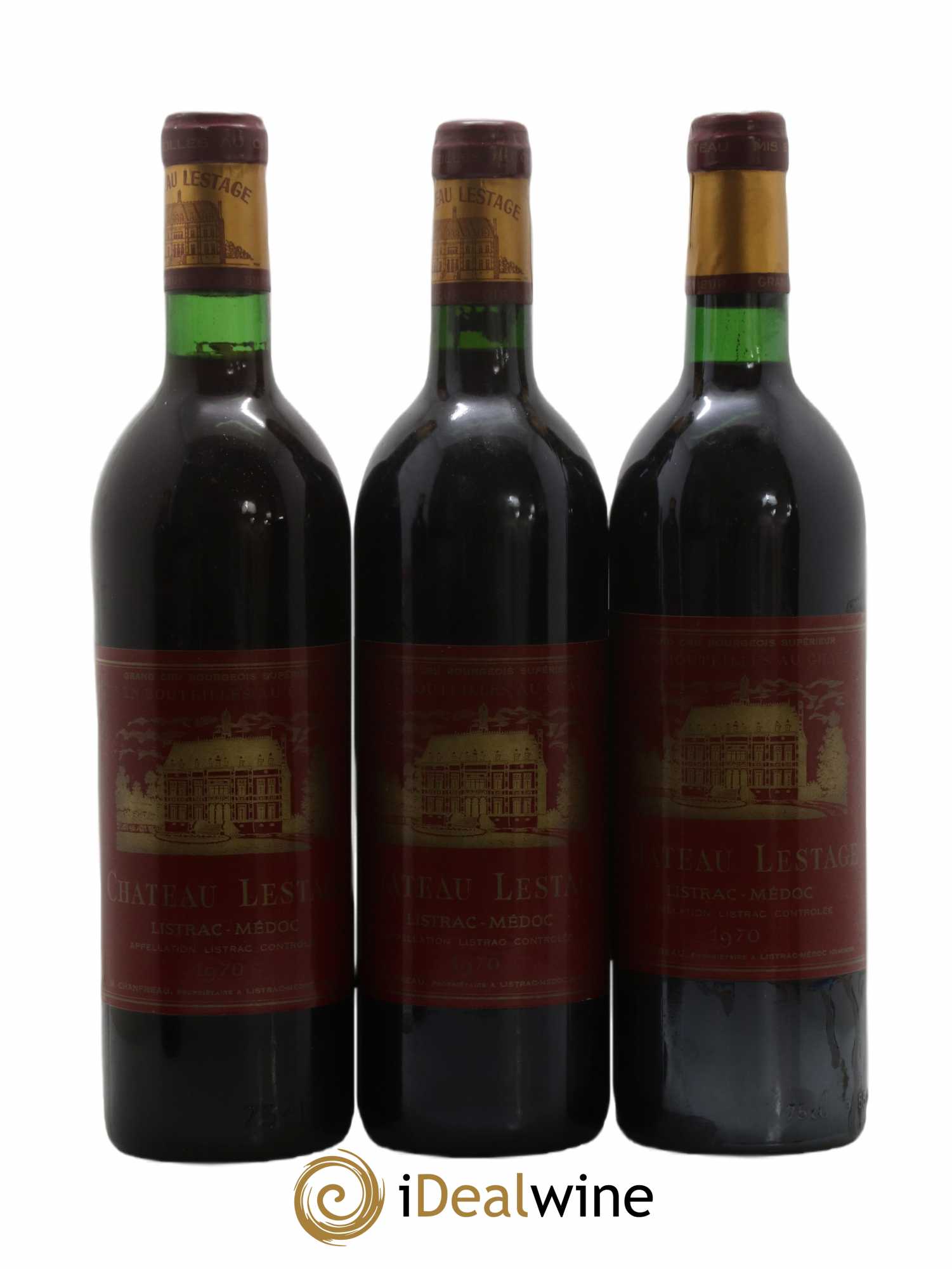 Château Lestage Cru Bourgeois (sans prix de réserve) 1970 - Lot de 12 bouteilles - 3