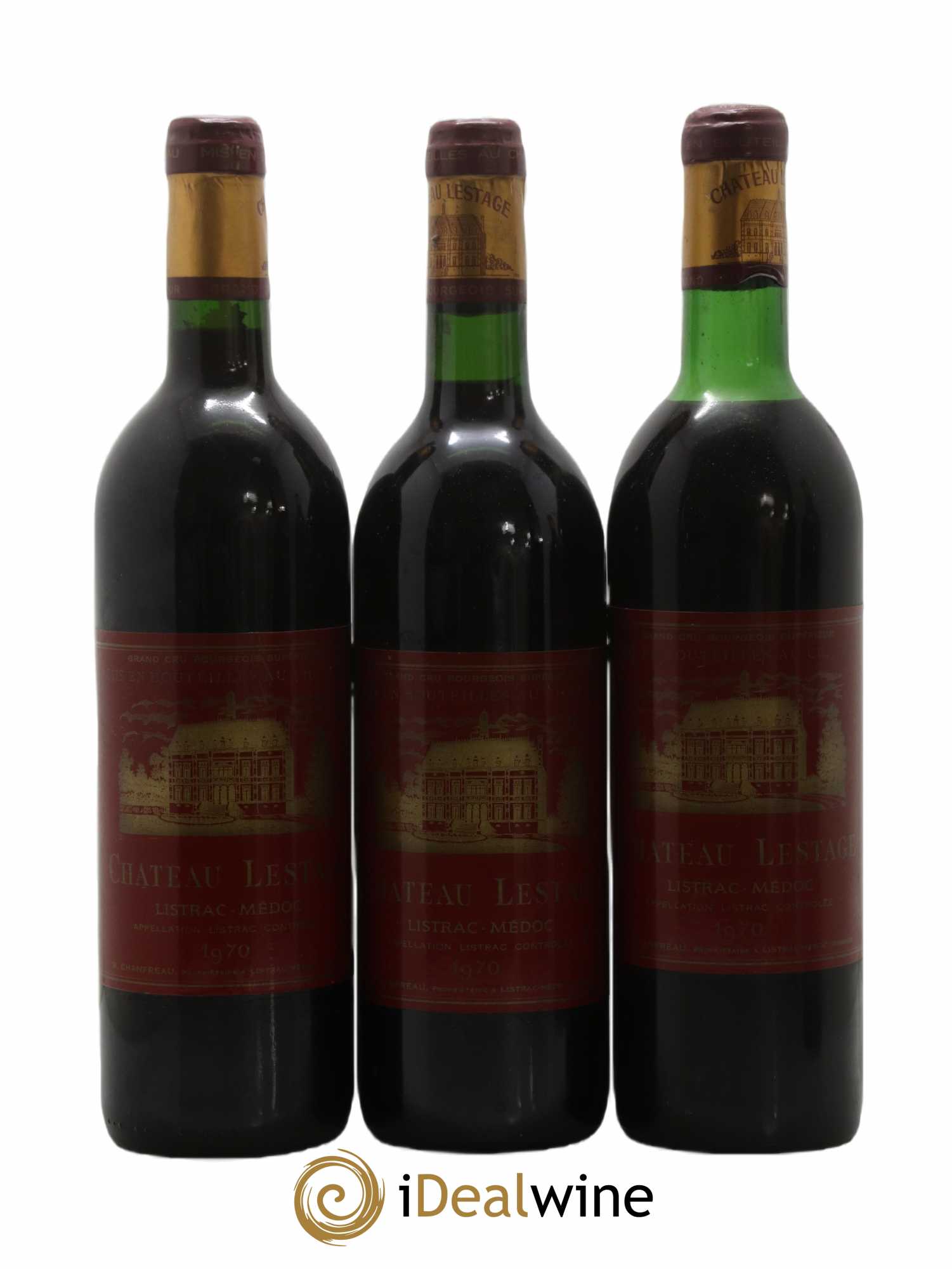 Château Lestage Cru Bourgeois (sans prix de réserve) 1970 - Lot de 12 bouteilles - 4