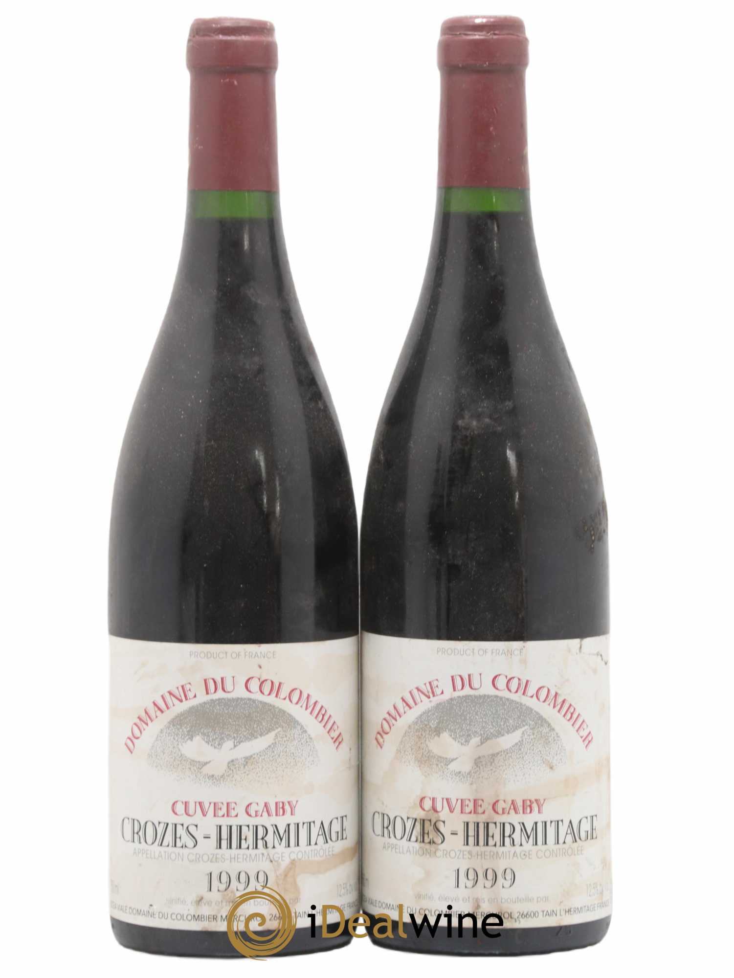 Crozes-Hermitage Cuvée Gaby Colombier (Domaine du) 1999 - Lot de 2 bouteilles - 0