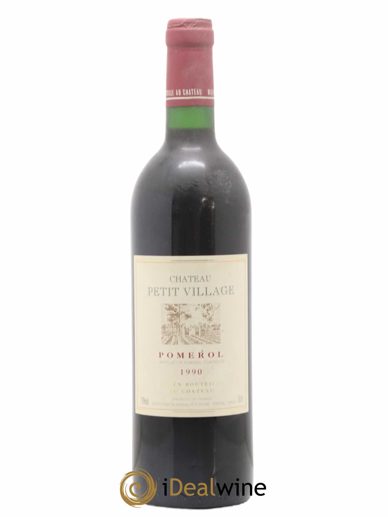 Château Petit Village 1990 - Lot de 1 bouteille - 0