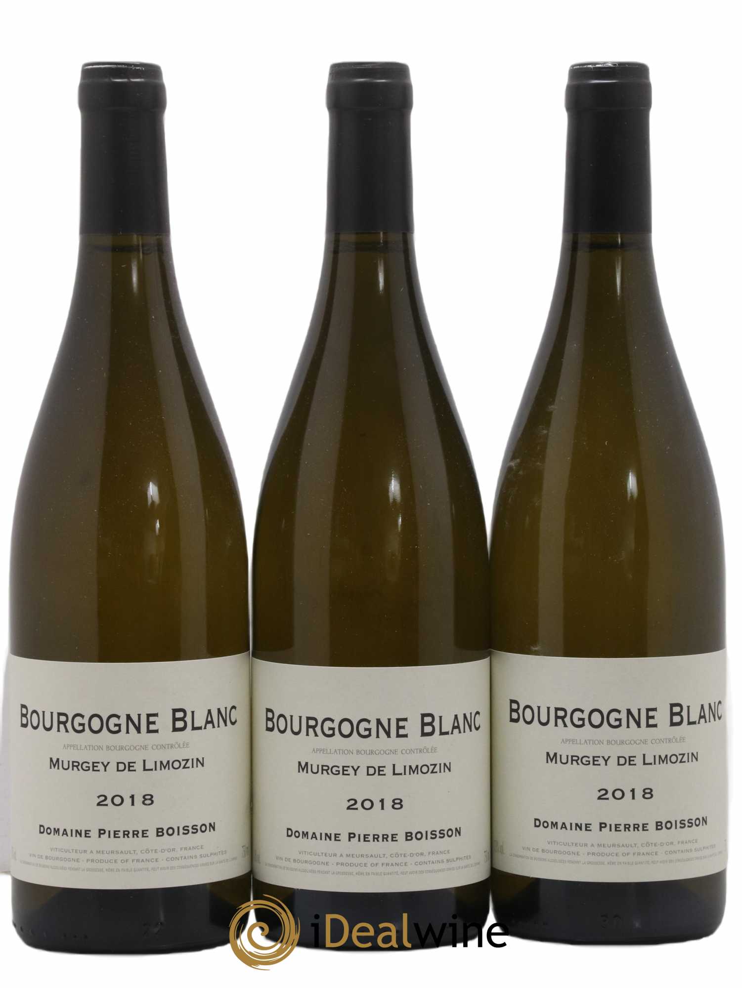 Bourgogne Murgey de Limozin Pierre Boisson (Domaine) 2018 - Lot de 3 bouteilles - 0