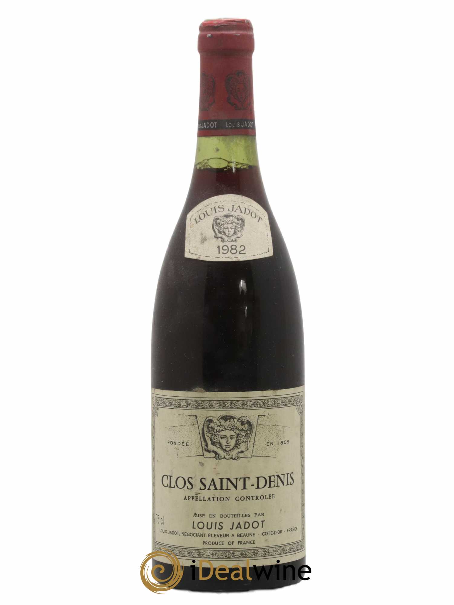 Clos Saint-Denis Grand Cru Maison Louis Jadot 1982 - Lot de 1 bouteille - 0