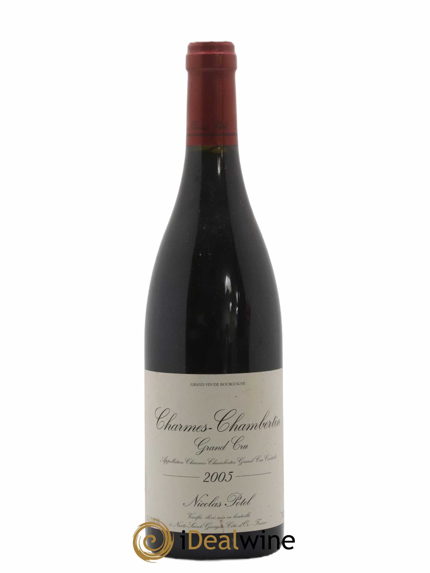 Charmes-Chambertin Grand Cru Nicolas Potel 2005 - Lot de 1 bouteille - 0