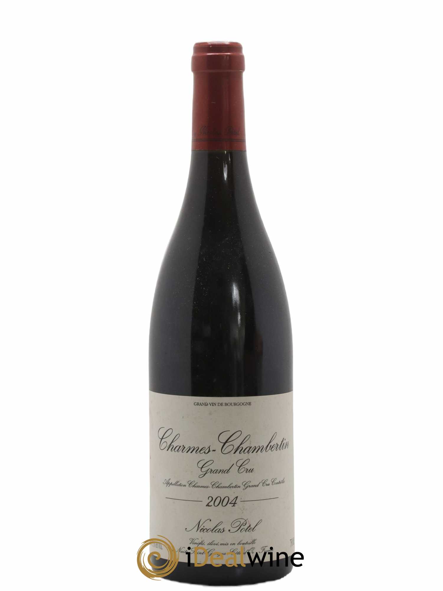 Charmes-Chambertin Grand Cru Nicolas Potel 2004 - Lot de 1 bouteille - 0
