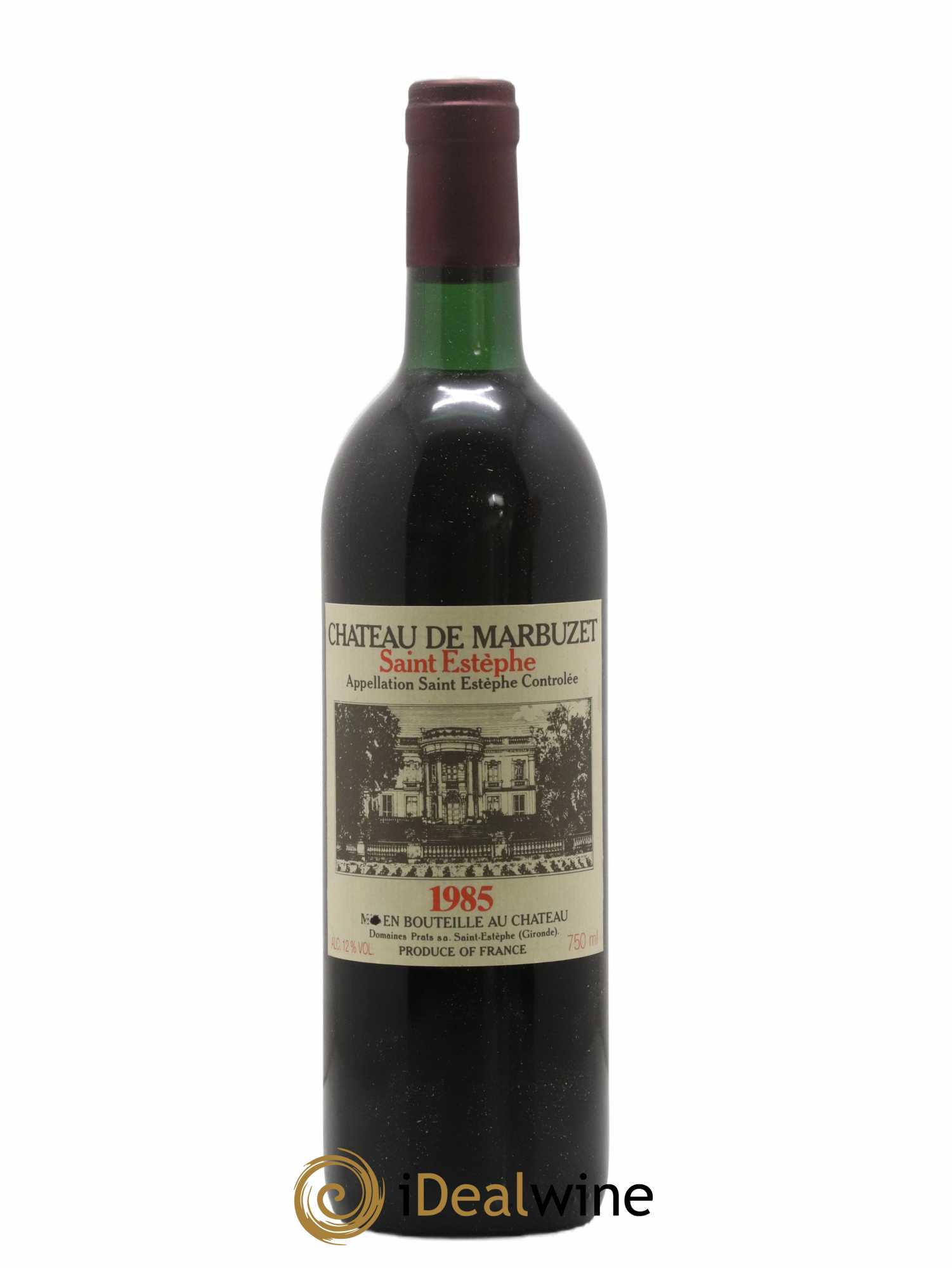 Château de Marbuzet Cru Bourgeois 1985 - Lot de 1 bouteille - 0