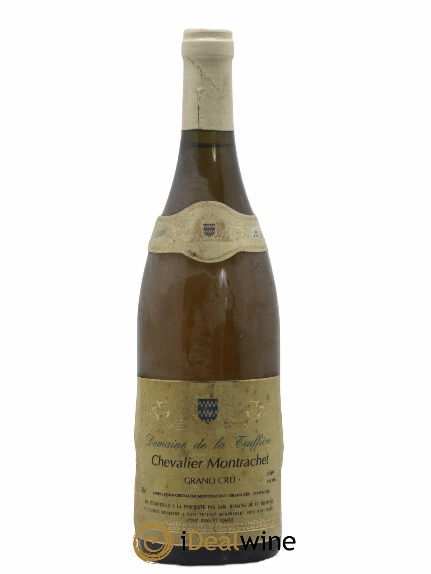 Chevalier-Montrachet Grand Cru Domaine De La Truffiere Robert Comte 1999 - Lot de 1 bouteille - 0