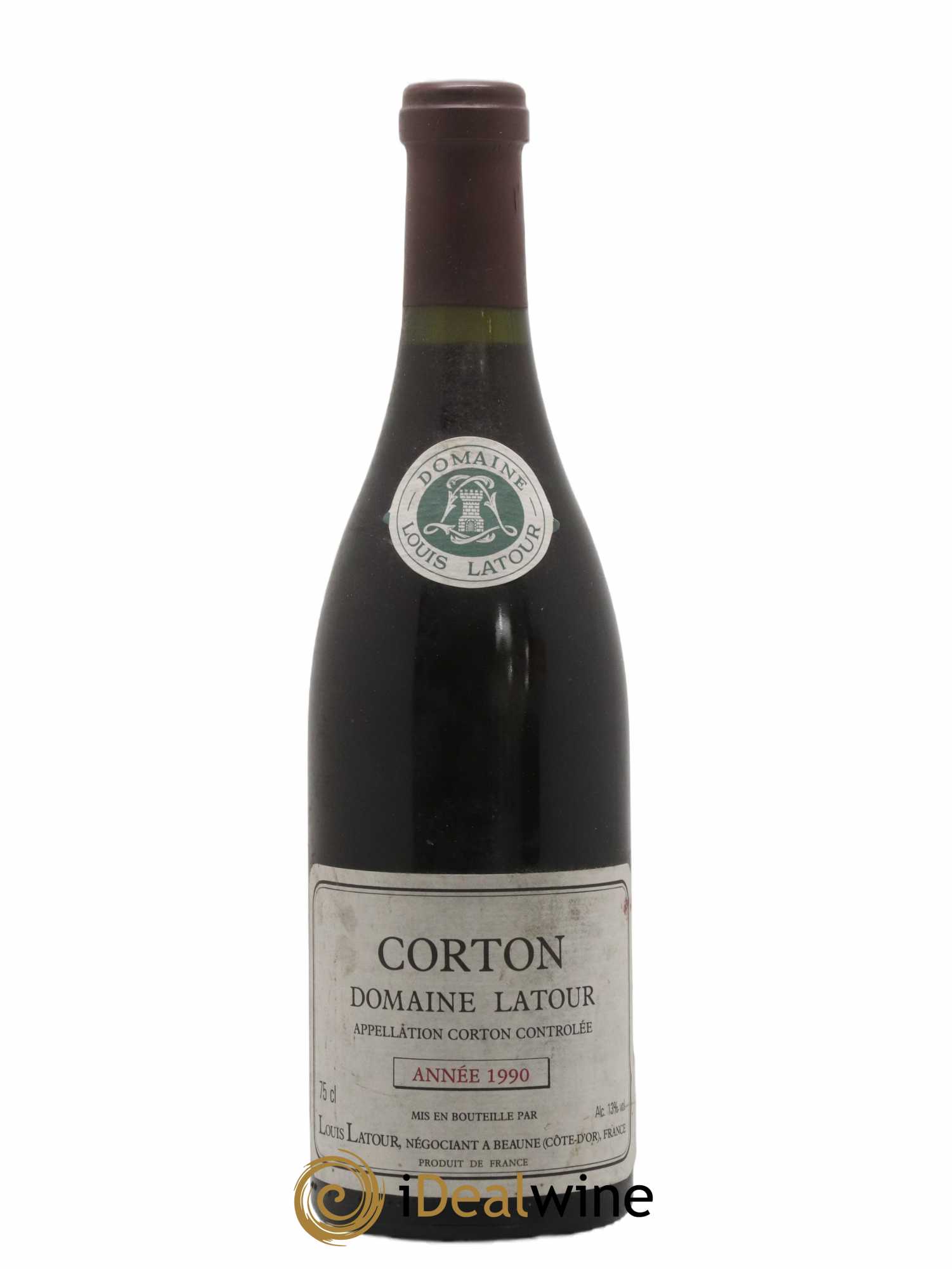 Corton Grand Cru Louis Latour 1990 - Lot de 1 bouteille - 0
