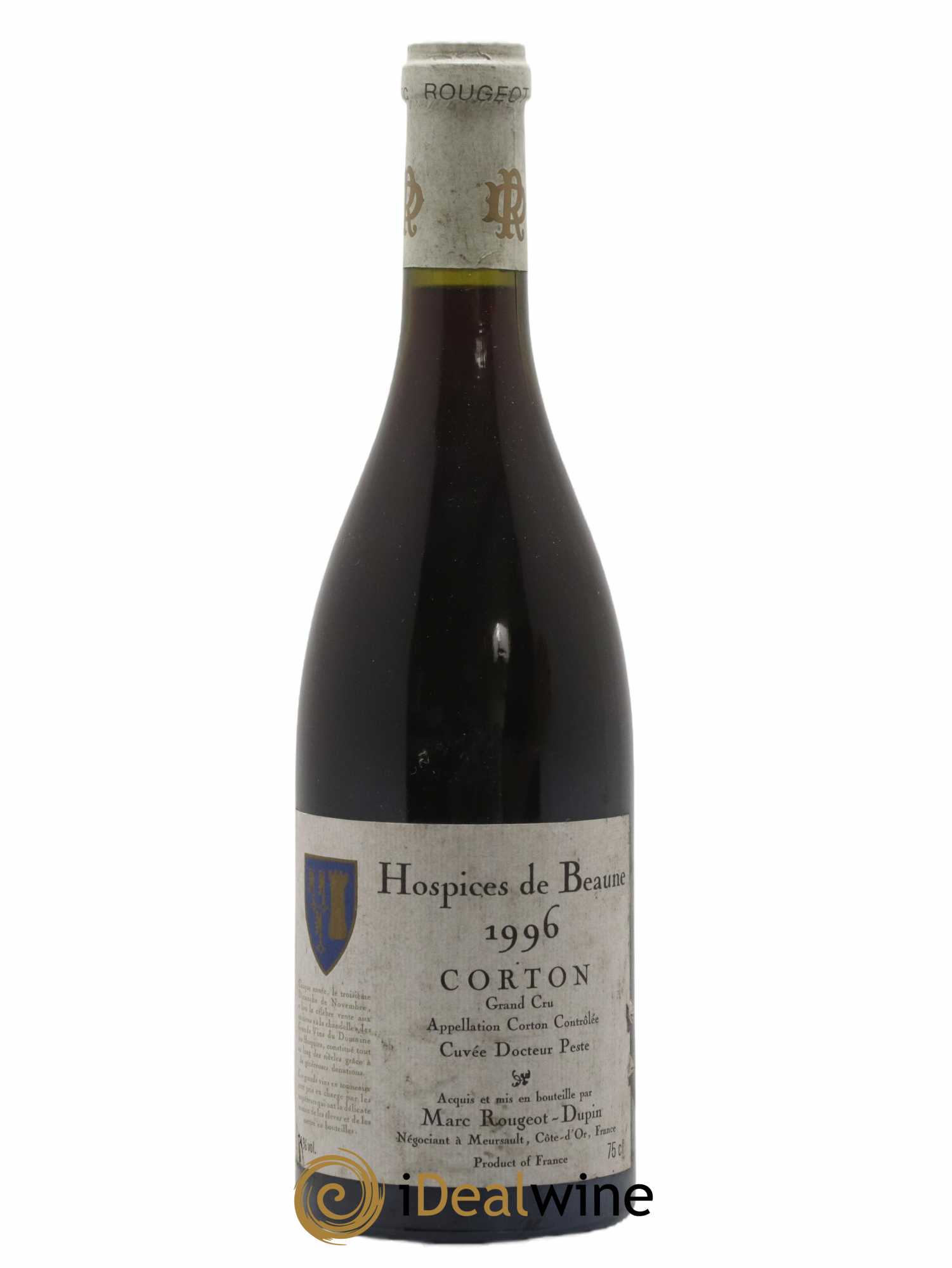 Corton Grand Cru 1996 - Posten von 1 Flasche - 0