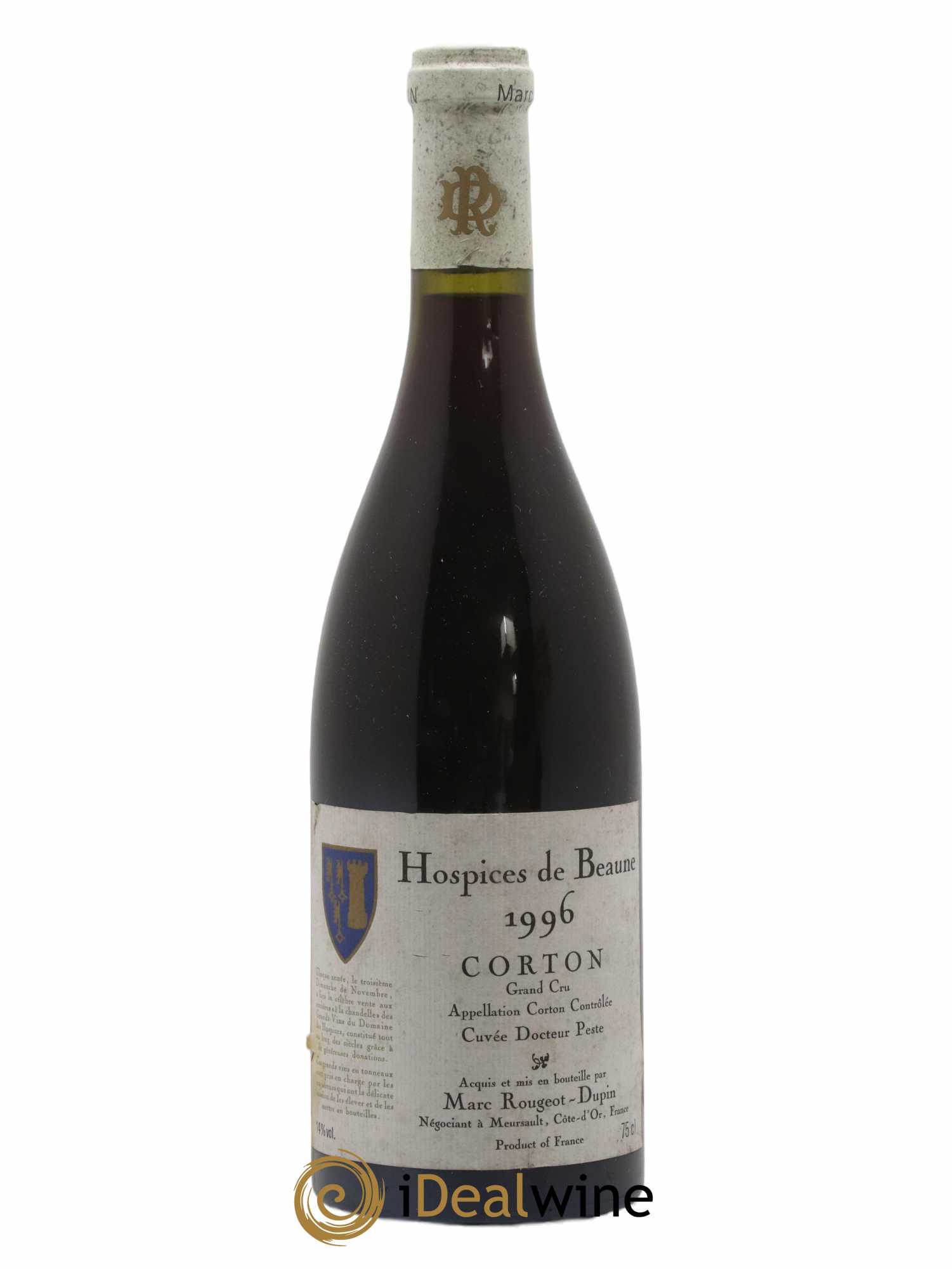 Corton Grand Cru 1996 - Posten von 1 Flasche - 0