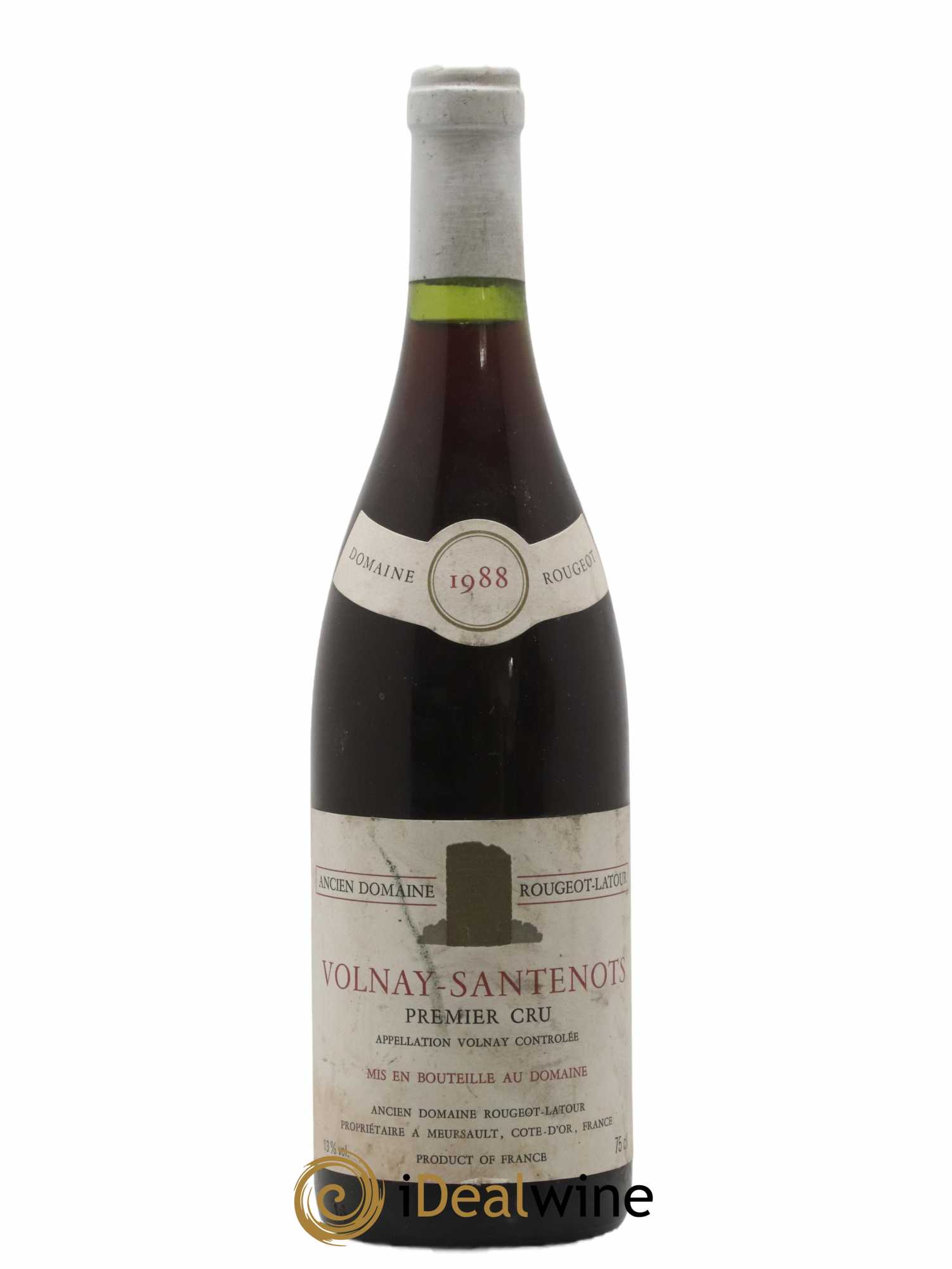 Volnay 1er Cru Santenots Rougeot Latour 1988 - Lot de 1 bouteille - 0