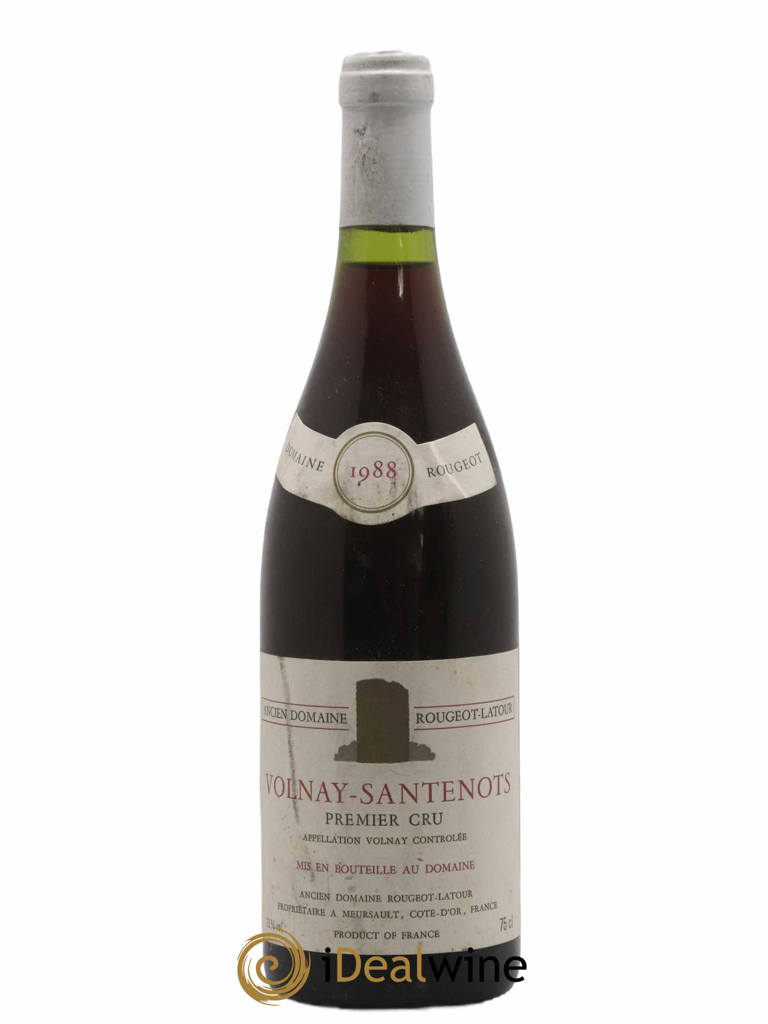 Volnay 1er Cru Santenots Rougeot Latour 1988 - Lot de 1 bouteille - 0