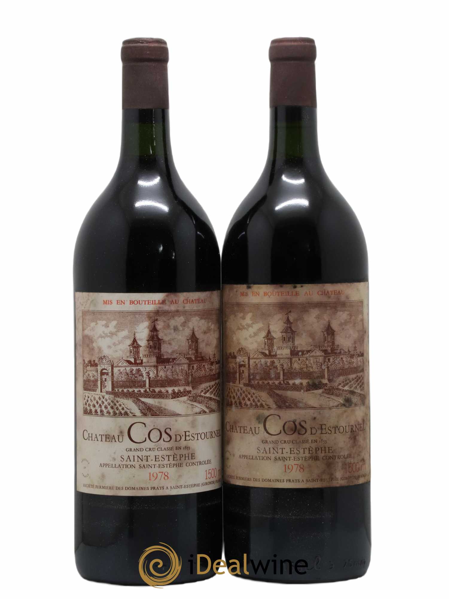 Cos d'Estournel 2ème Grand Cru Classé 1978 - Lot de 2 magnums - 0