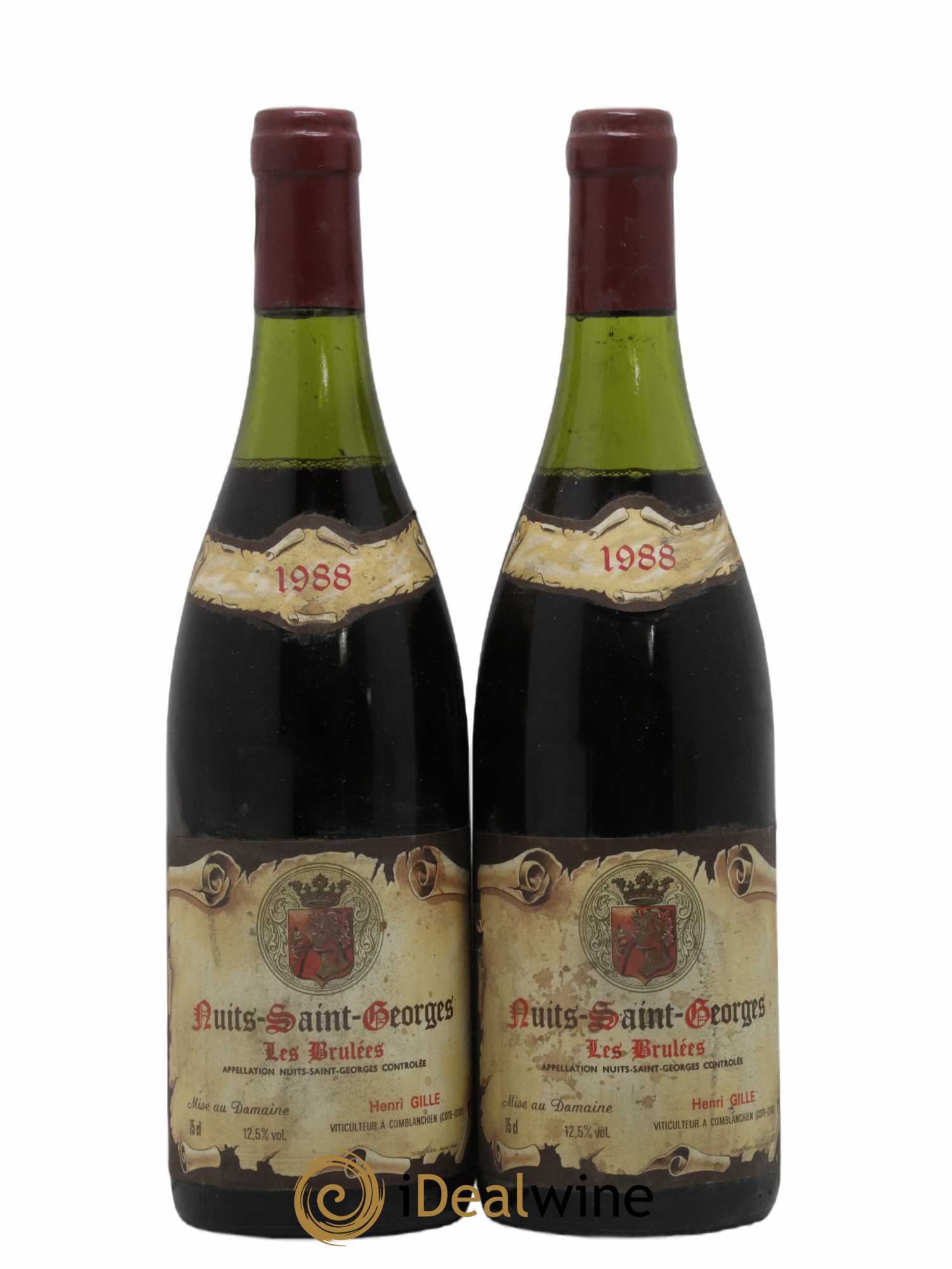 Nuits-Saint-Georges 1988 - Posten von 2 Flaschen - 0
