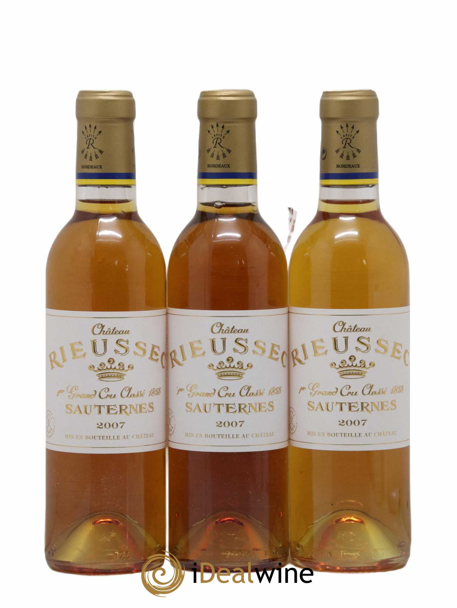 Château Rieussec 1er Grand Cru Classé 2007 - Lotto di 6 mezze bottiglie - 1