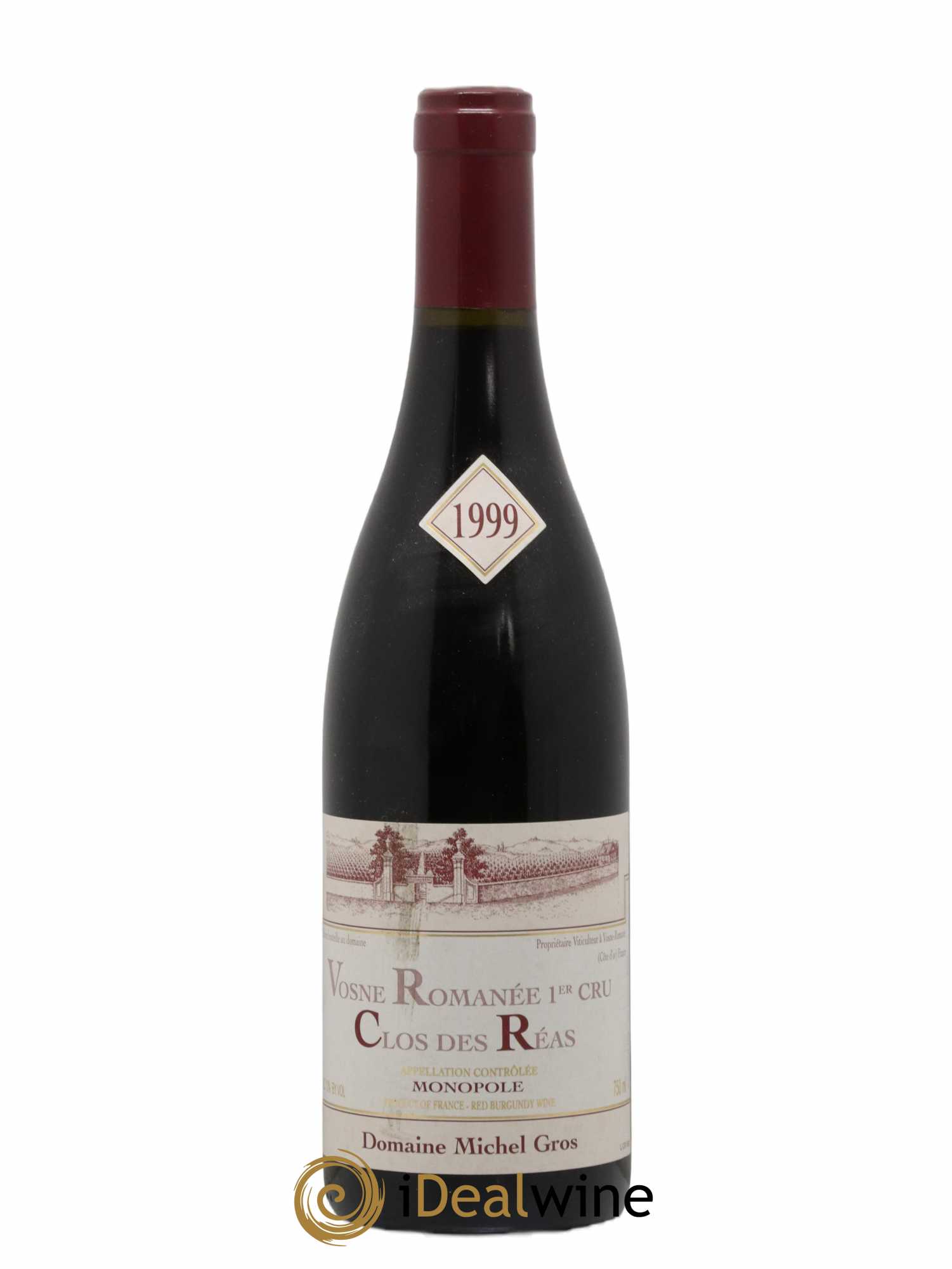 Vosne-Romanée 1er Cru Clos des Réas Michel Gros 1999 - Lot de 1 bouteille - 0