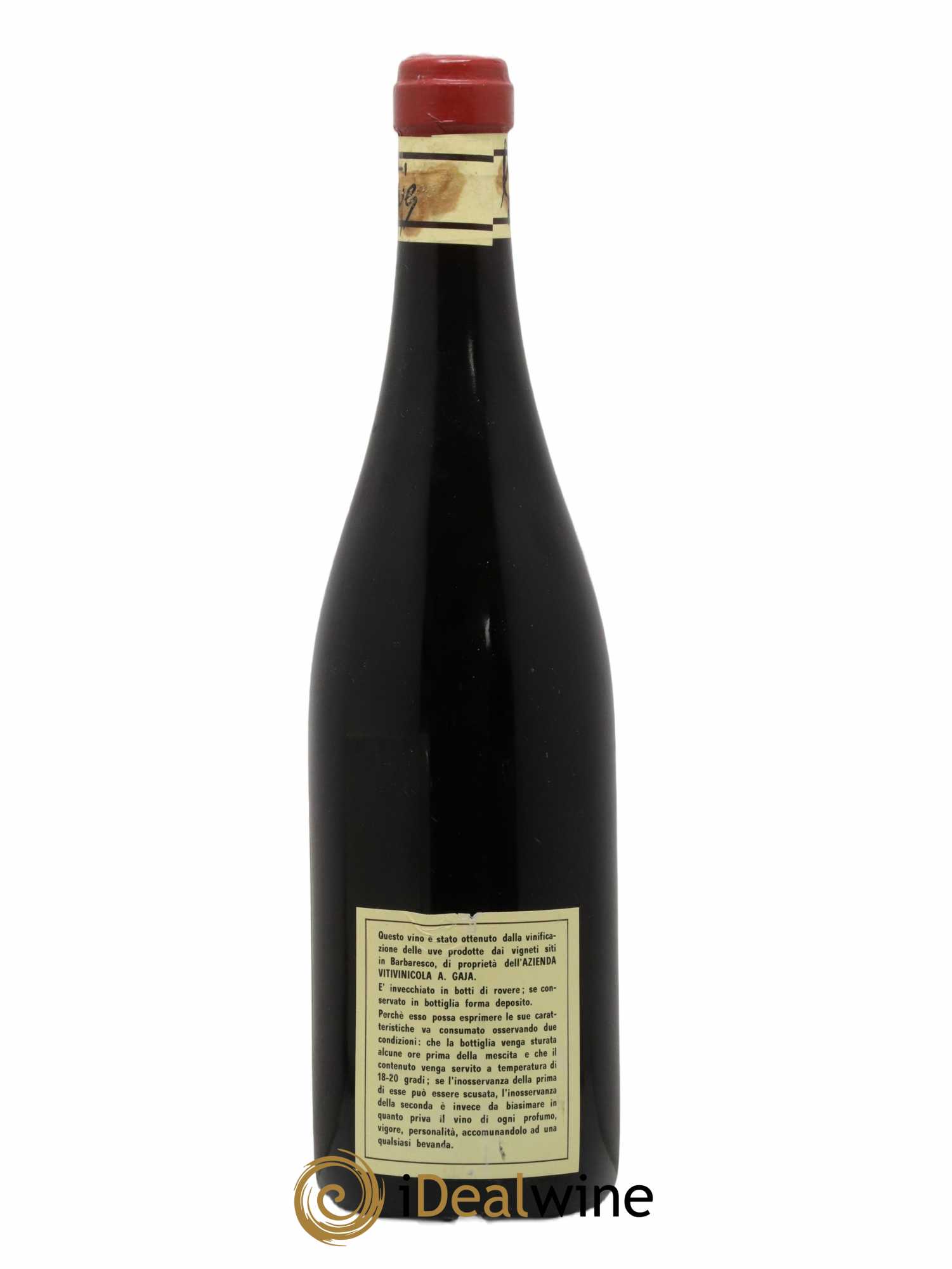 Barbaresco DOCG Angelo Gaja 1968 - Lot de 1 bouteille - 1