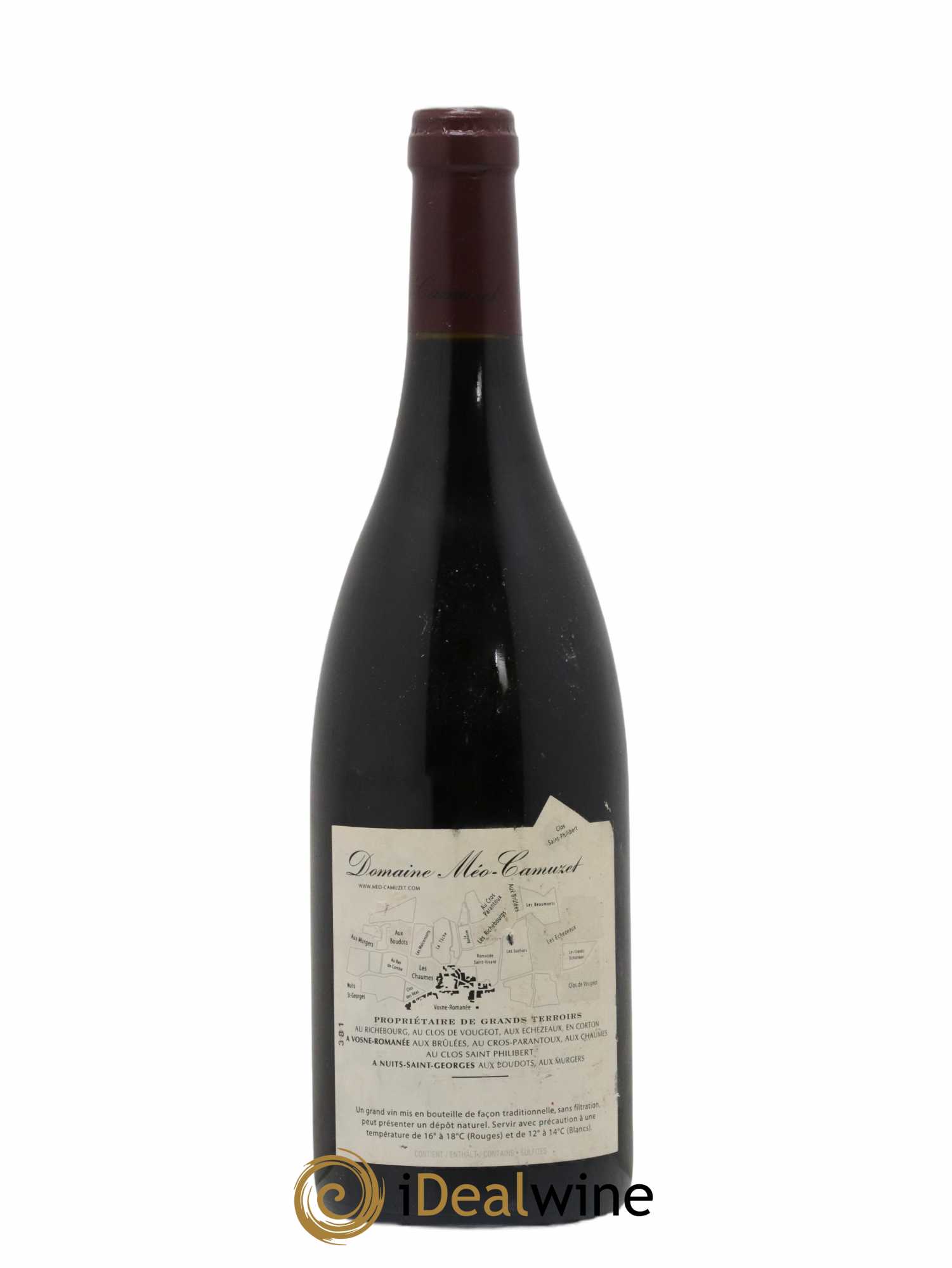 Vosne-Romanée 1er Cru Les Chaumes Méo-Camuzet (Domaine) 2005 - Lot de 1 bouteille - 1