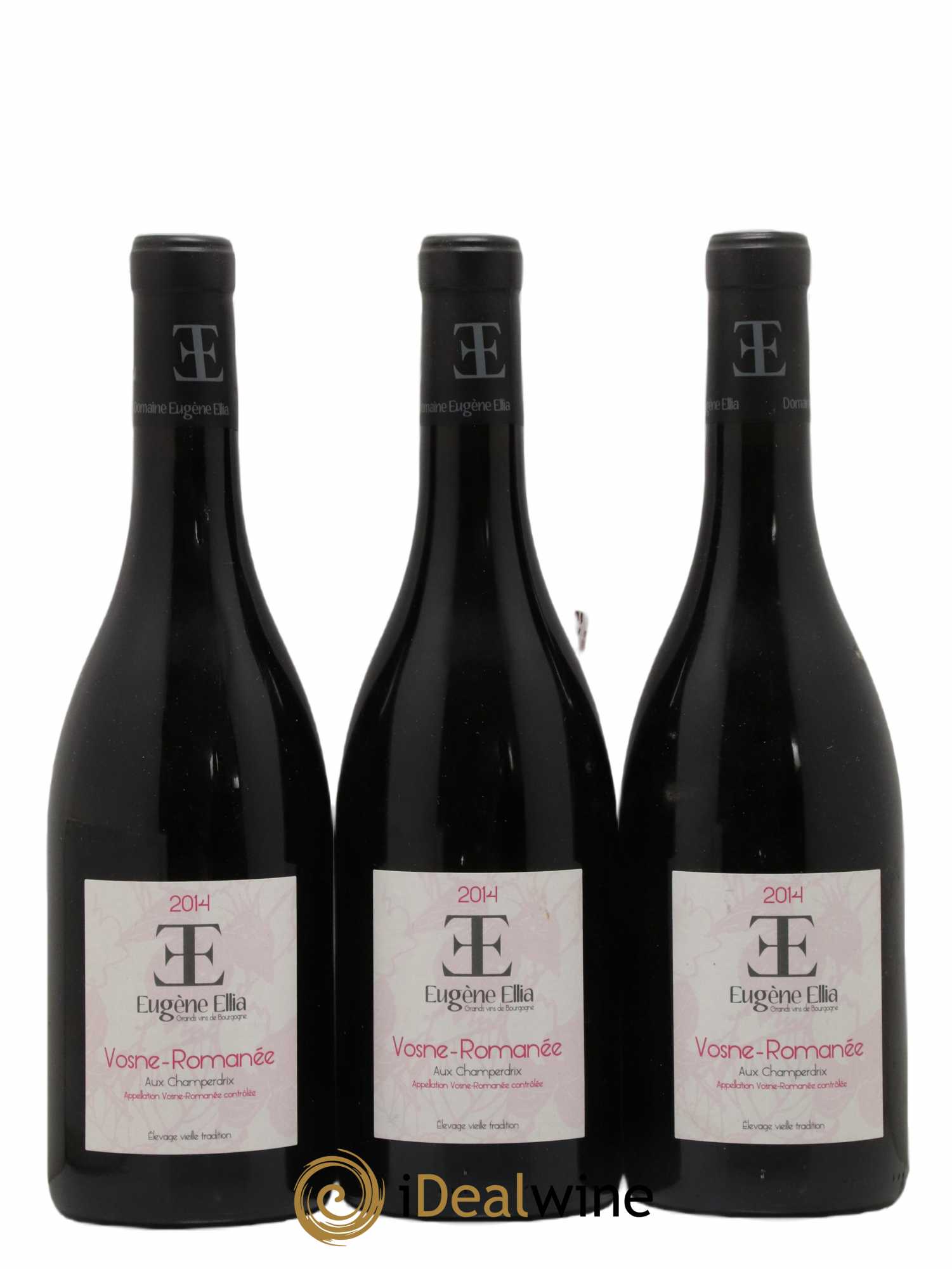 Vosne-Romanée Eugène Ellia 2014 - Lot de 3 bouteilles - 0