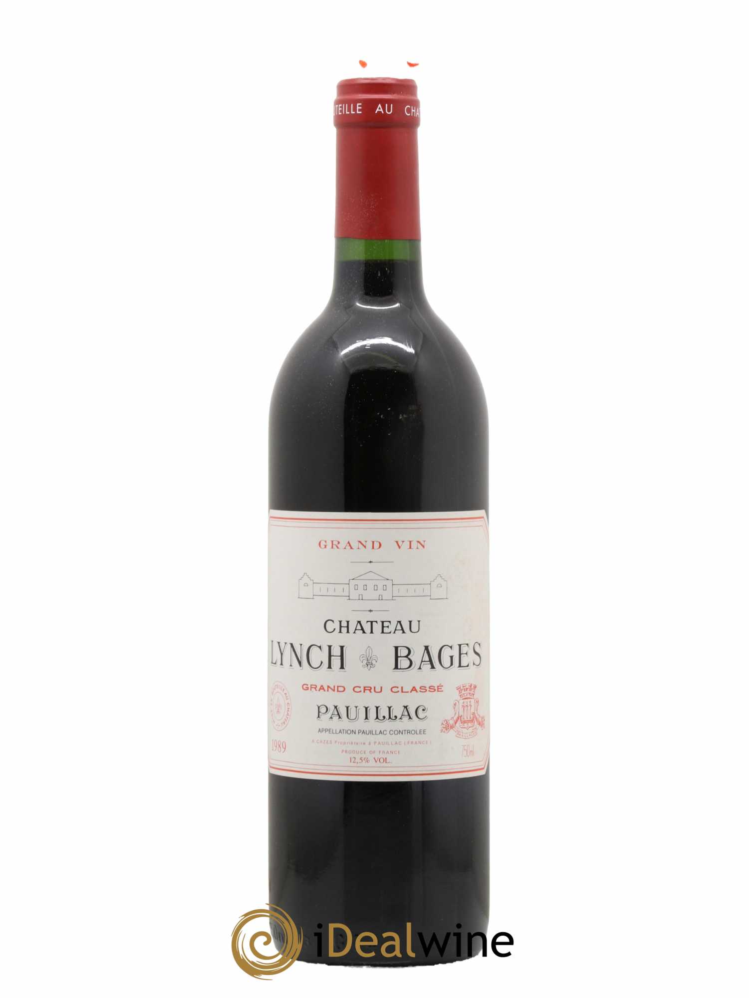 Château Lynch Bages 5ème Grand Cru Classé 1989 - Lot de 1 bouteille - 0