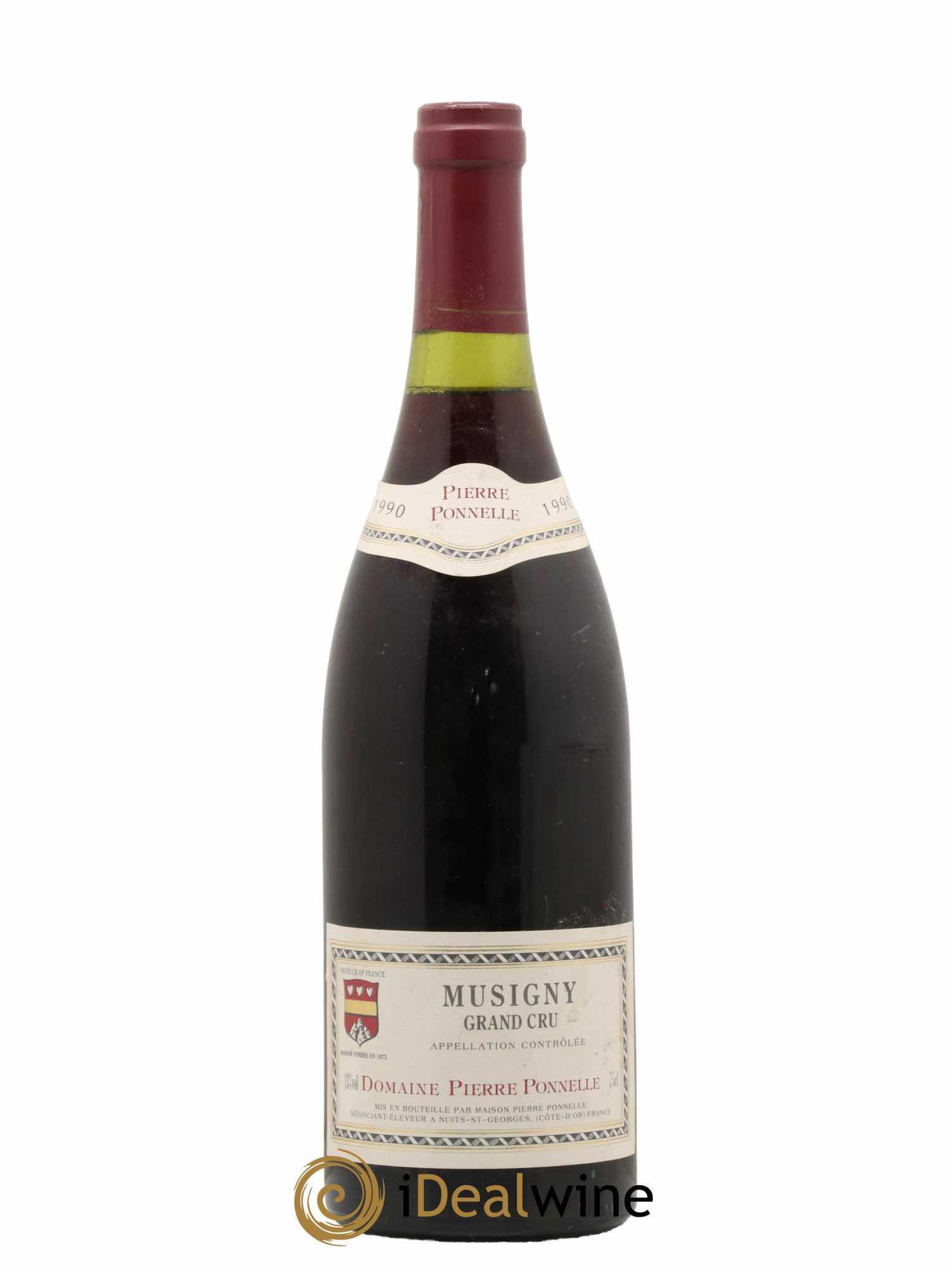Musigny Grand Cru Pierre Ponnelle 1990 - Lot de 1 bouteille - 0