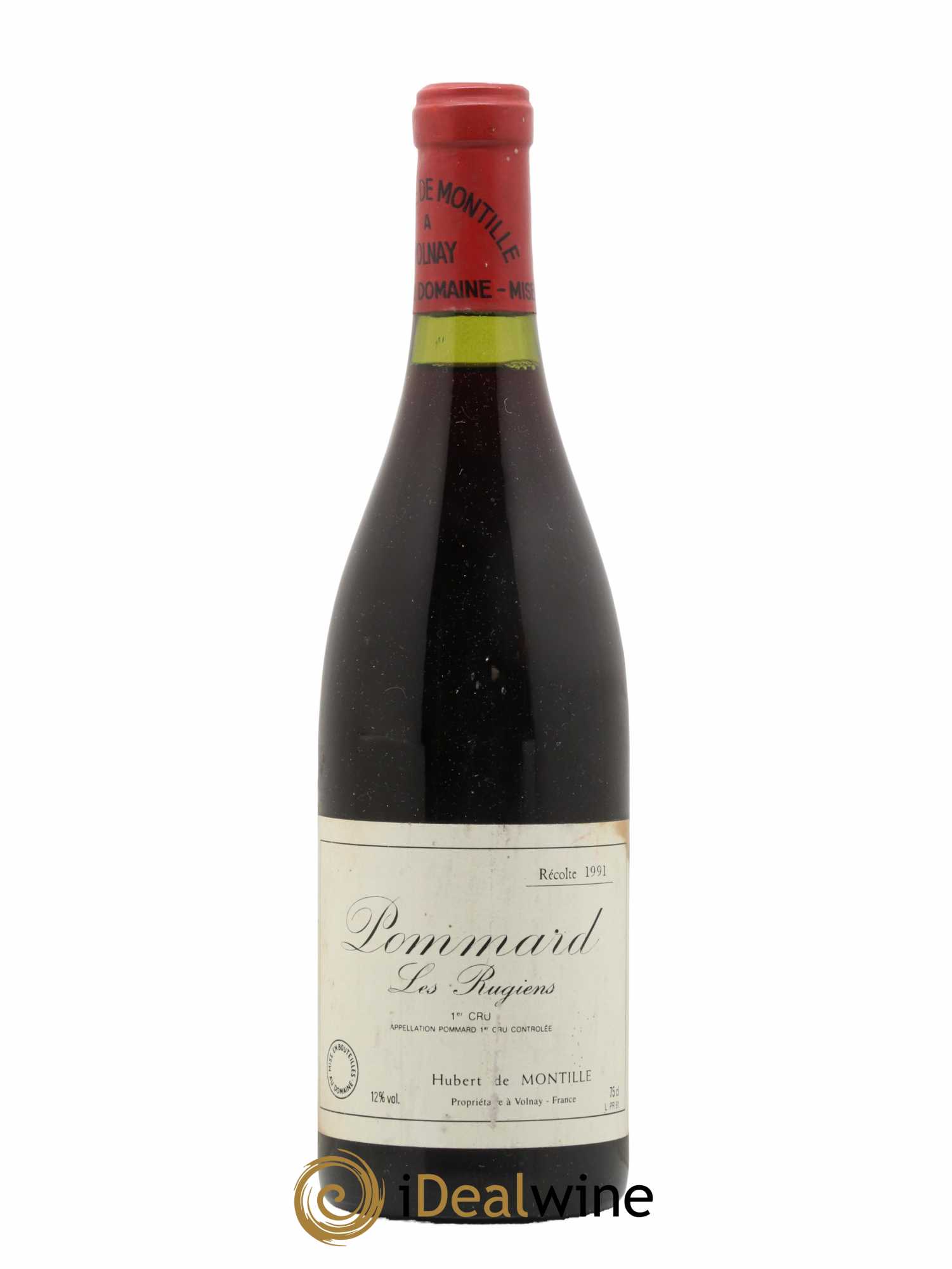 Pommard 1er Cru Les Rugiens De Montille (Domaine) 1991 - Lot de 1 bouteille - 0