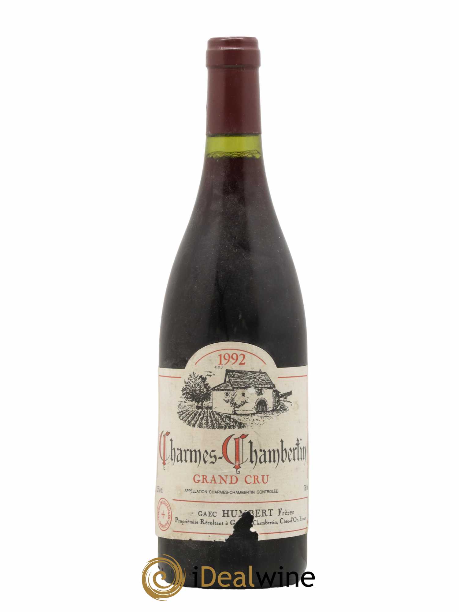 Charmes-Chambertin Grand Cru Humbert (Domaine) 1992 - Lot de 1 bouteille - 0
