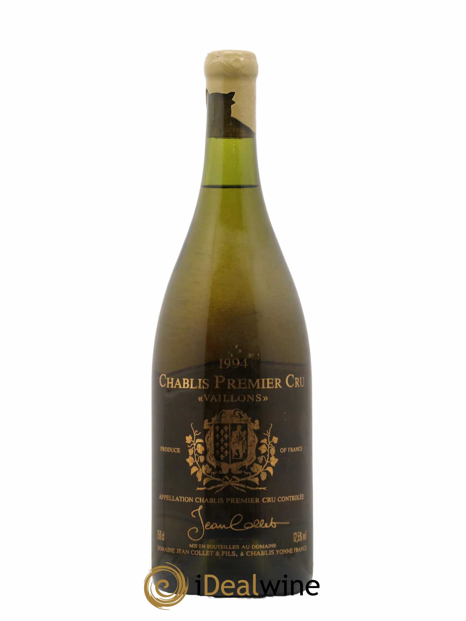 Chablis 1er Cru Vaillons Jean Collet 1994 - Lot de 1 magnum - 0
