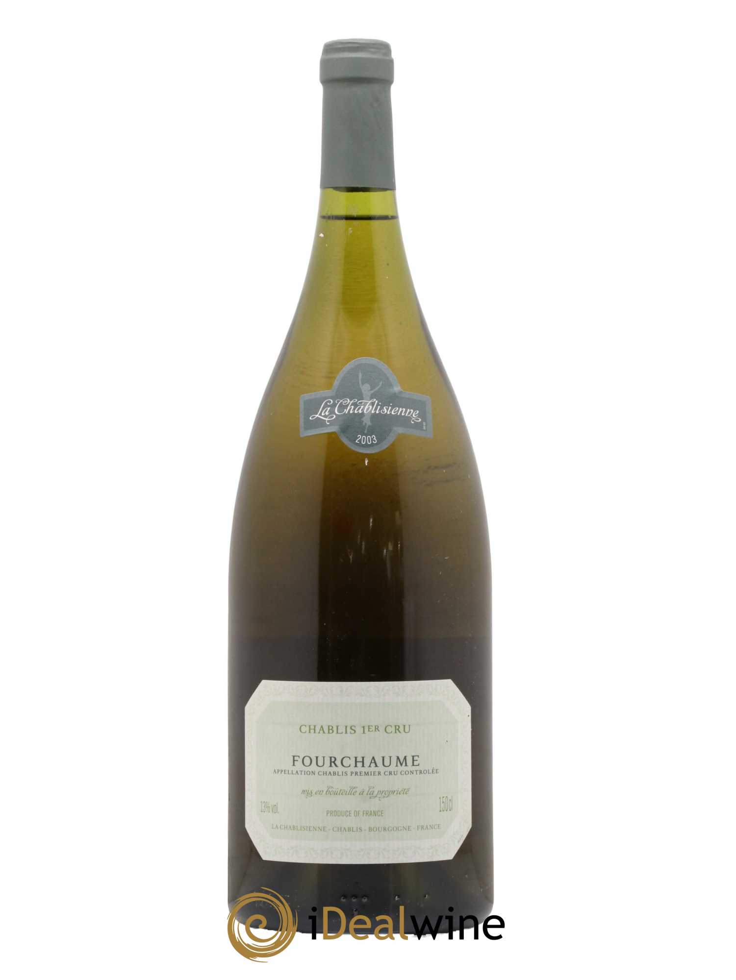 Chablis 1er Cru Fourchaume La Chablisienne 2003 - Lot de 1 magnum - 0