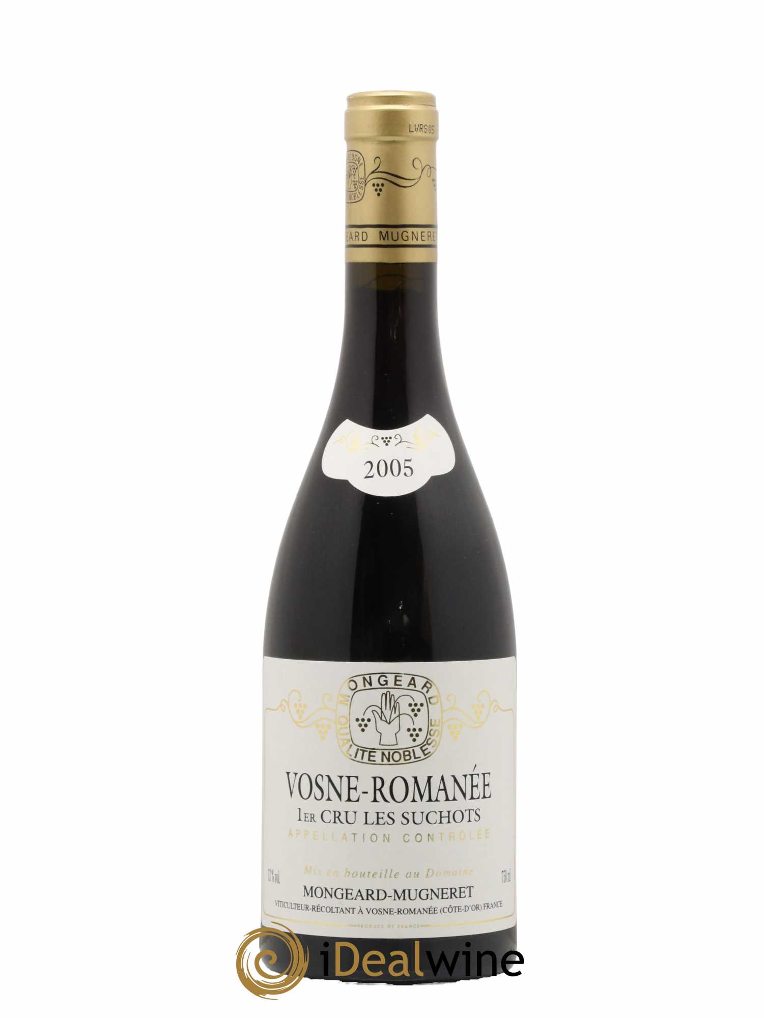 Vosne-Romanée 1er Cru Les Suchots Mongeard-Mugneret (Domaine) 2005 - Lot de 1 bouteille - 0