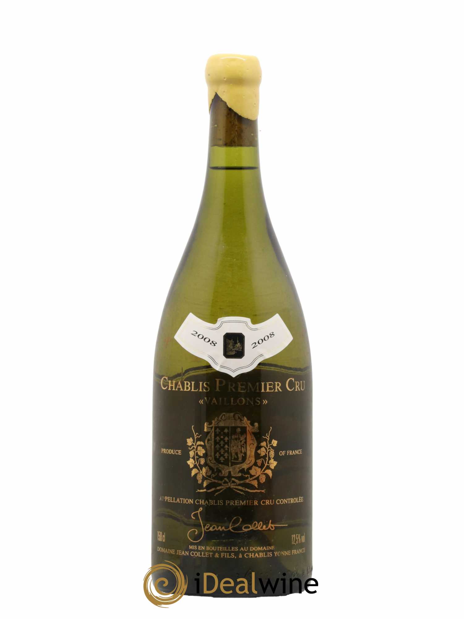 Chablis 1er Cru Vaillons Jean Collet 2008 - Posten von 1 Magnum - 0