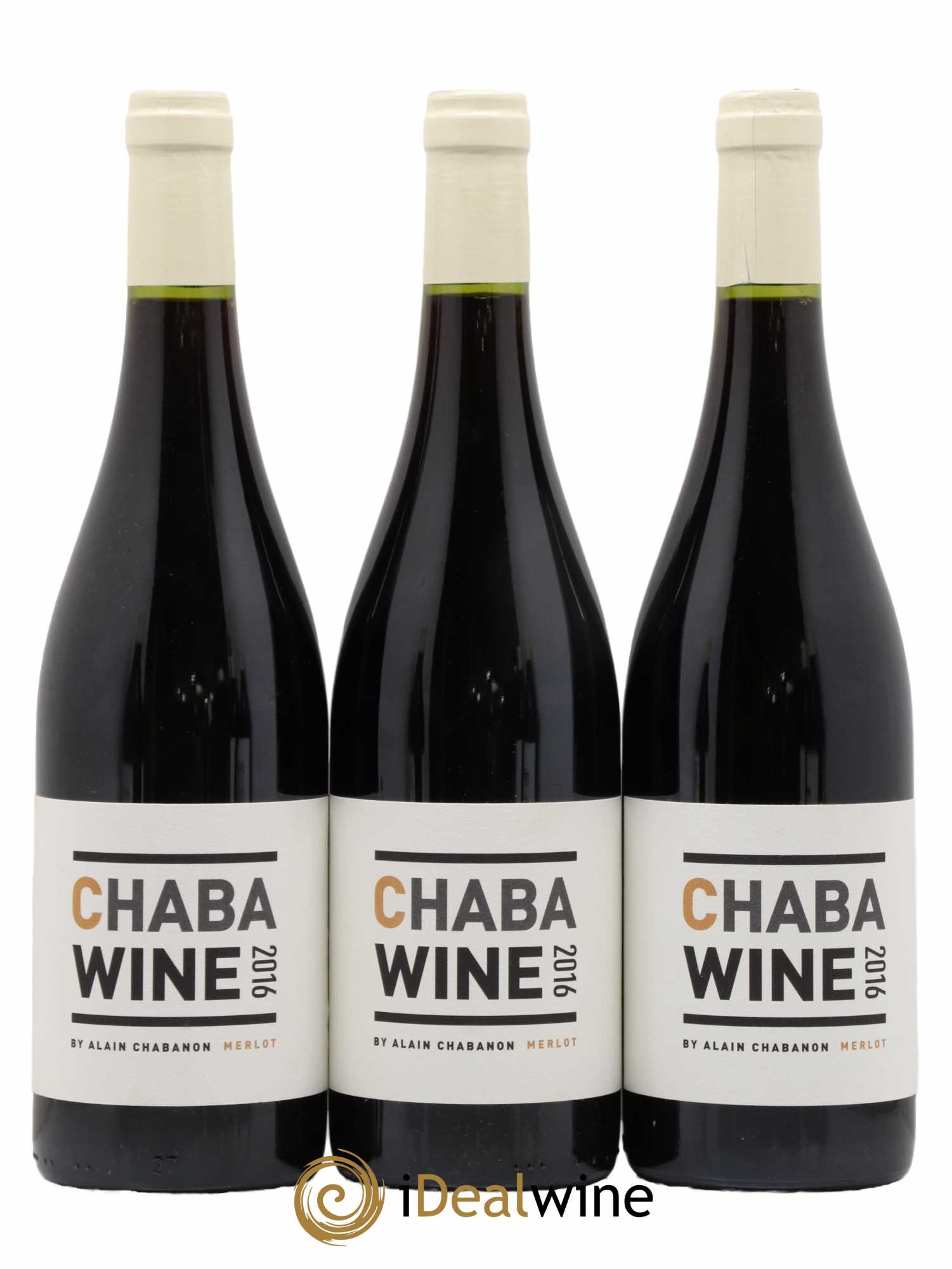Vin de France Merlot Chabawine Alain Chabanon 2016 - Lot de 6 bouteilles - 2