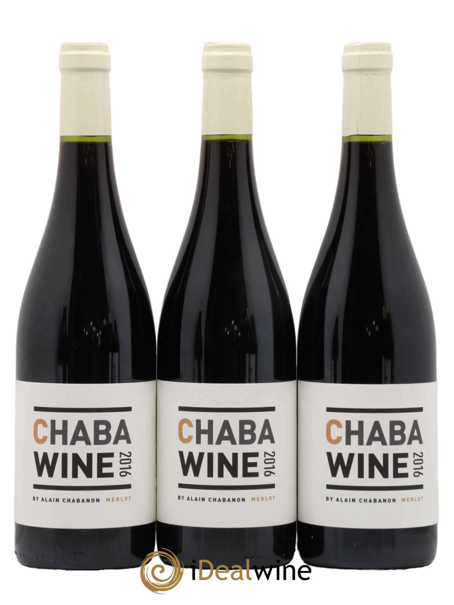 Vin de France Merlot Chabawine Alain Chabanon 2016 - Posten von 6 Flaschen - 1