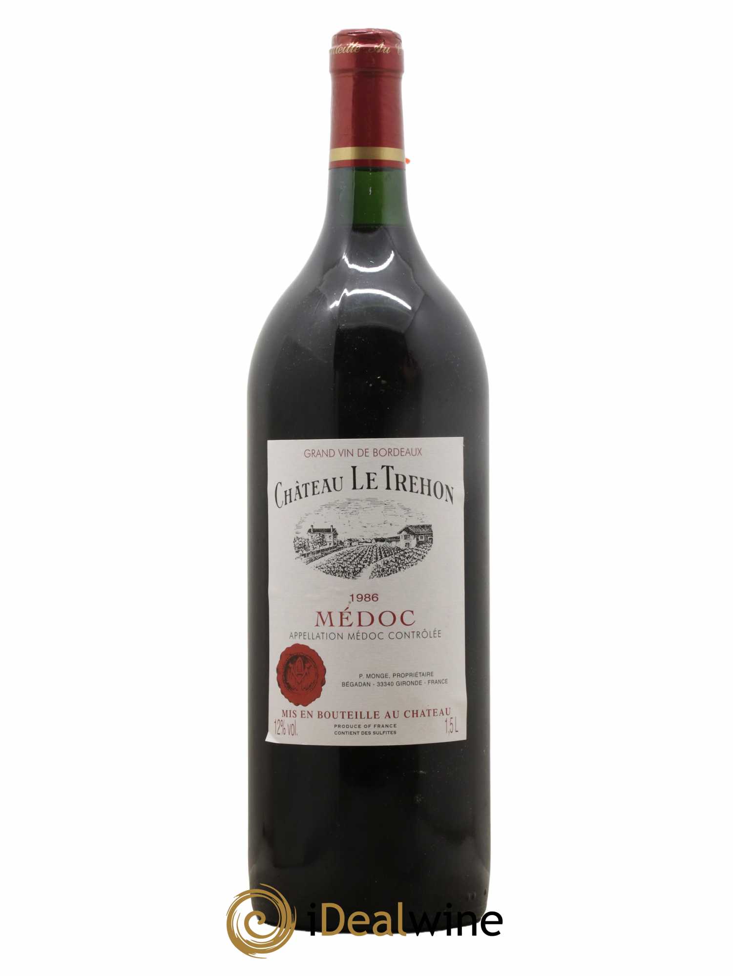 Médoc Le Trehon Medoc 1986 - Lot de 1 magnum - 0