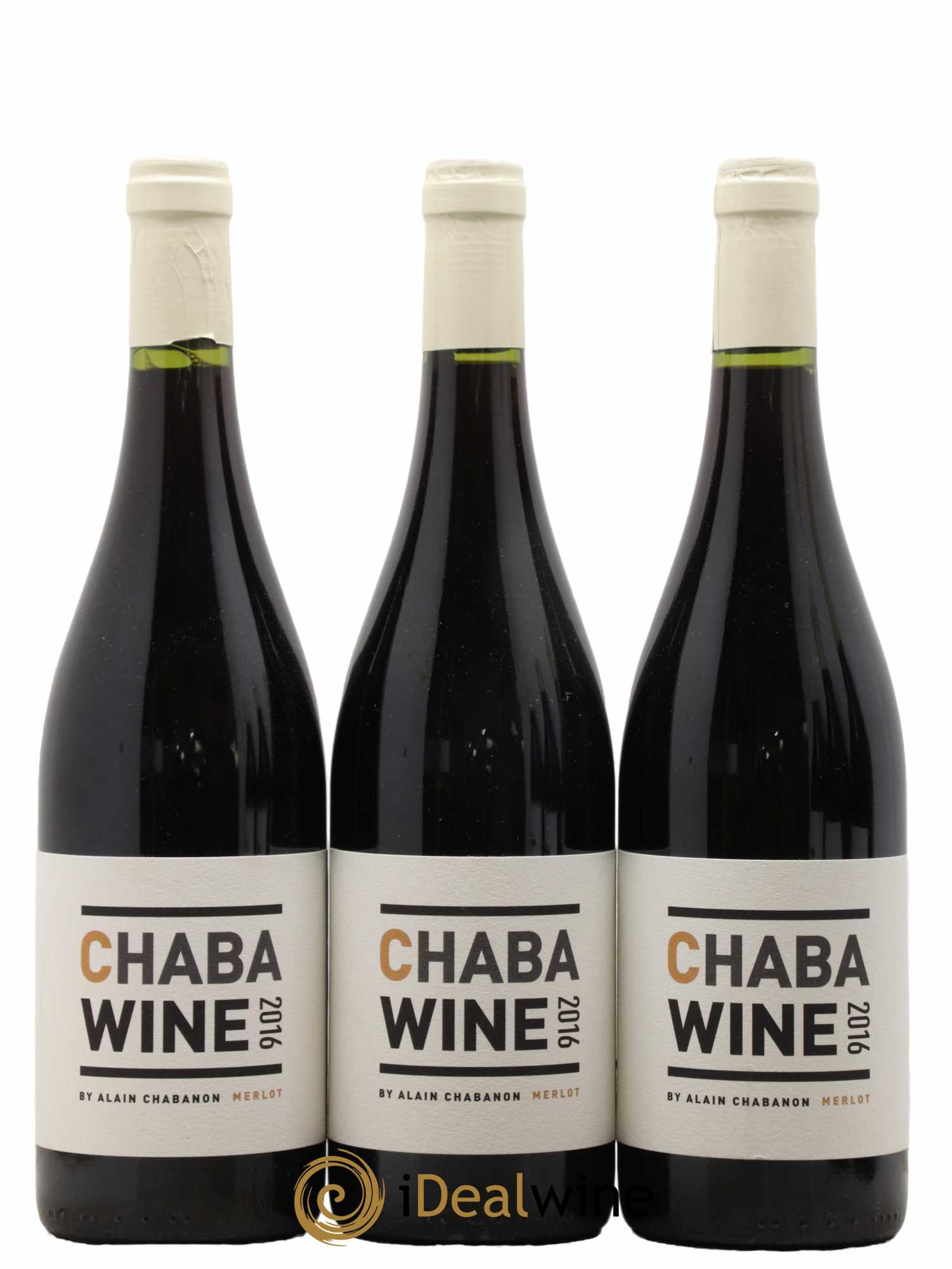 Vin de France Chabawine Merlot Domaine Alain Chabanon 2016 - Lot de 6 bouteilles - 1