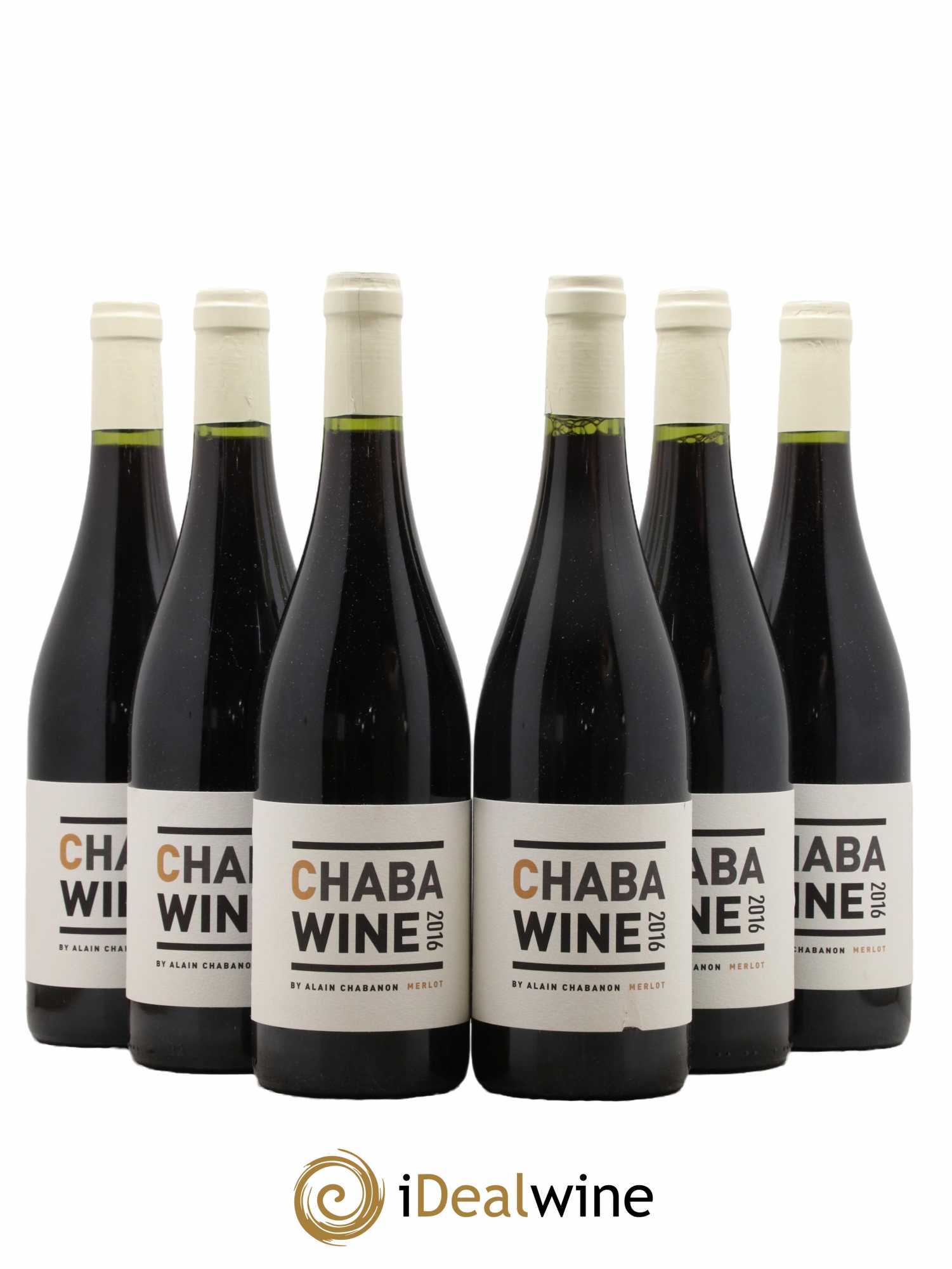 Vin de France Chabawine Merlot Domaine Alain Chabanon 2016 - Lot de 6 bouteilles - 0