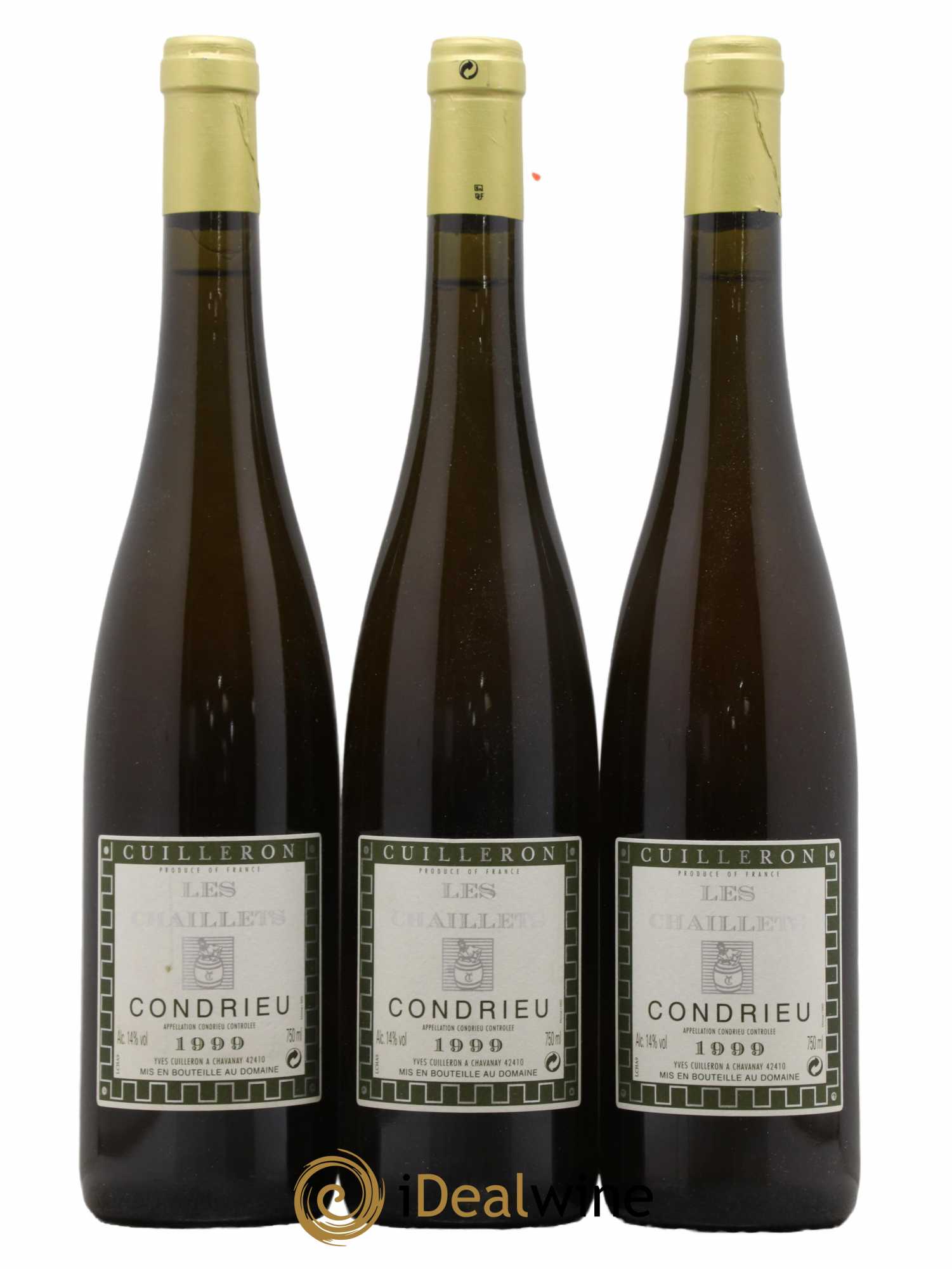 Condrieu Les Chaillets Yves Cuilleron (Domaine) 1999 - Lot de 3 bouteilles - 0