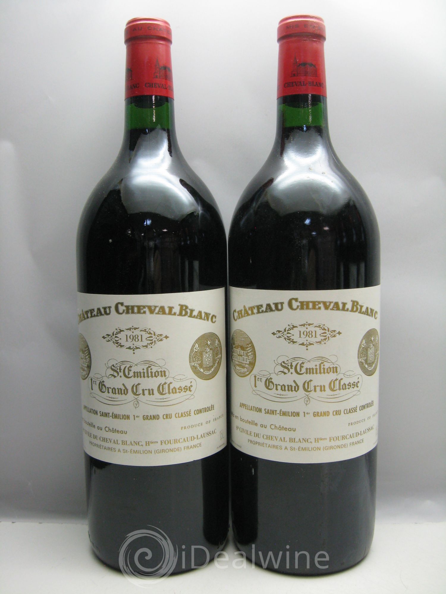 Château Cheval Blanc 1er Grand Cru Classé A 1981 - Lot de 6 magnums - 0