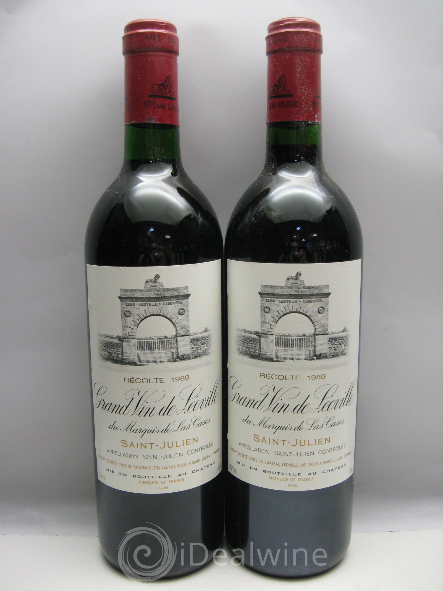 Château Léoville Las Cases 2ème Grand Cru Classé 1989 - Lot de 12 bouteilles - 0