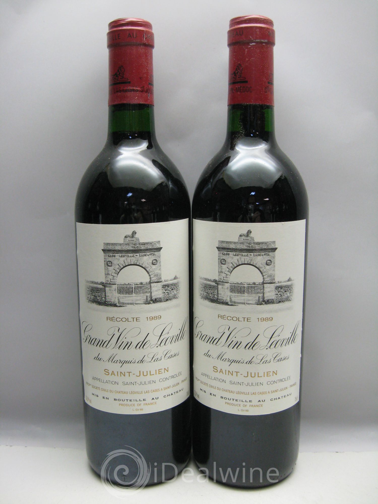 Château Léoville Las Cases 2ème Grand Cru Classé 1989 - Lot de 12 bouteilles - 2