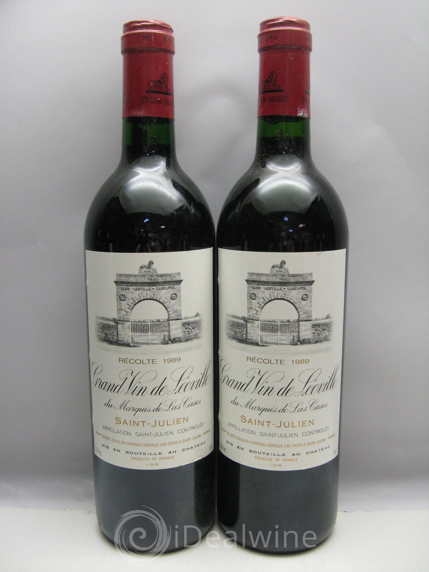 Château Léoville Las Cases 2ème Grand Cru Classé 1989 - Lot de 12 bouteilles - 4