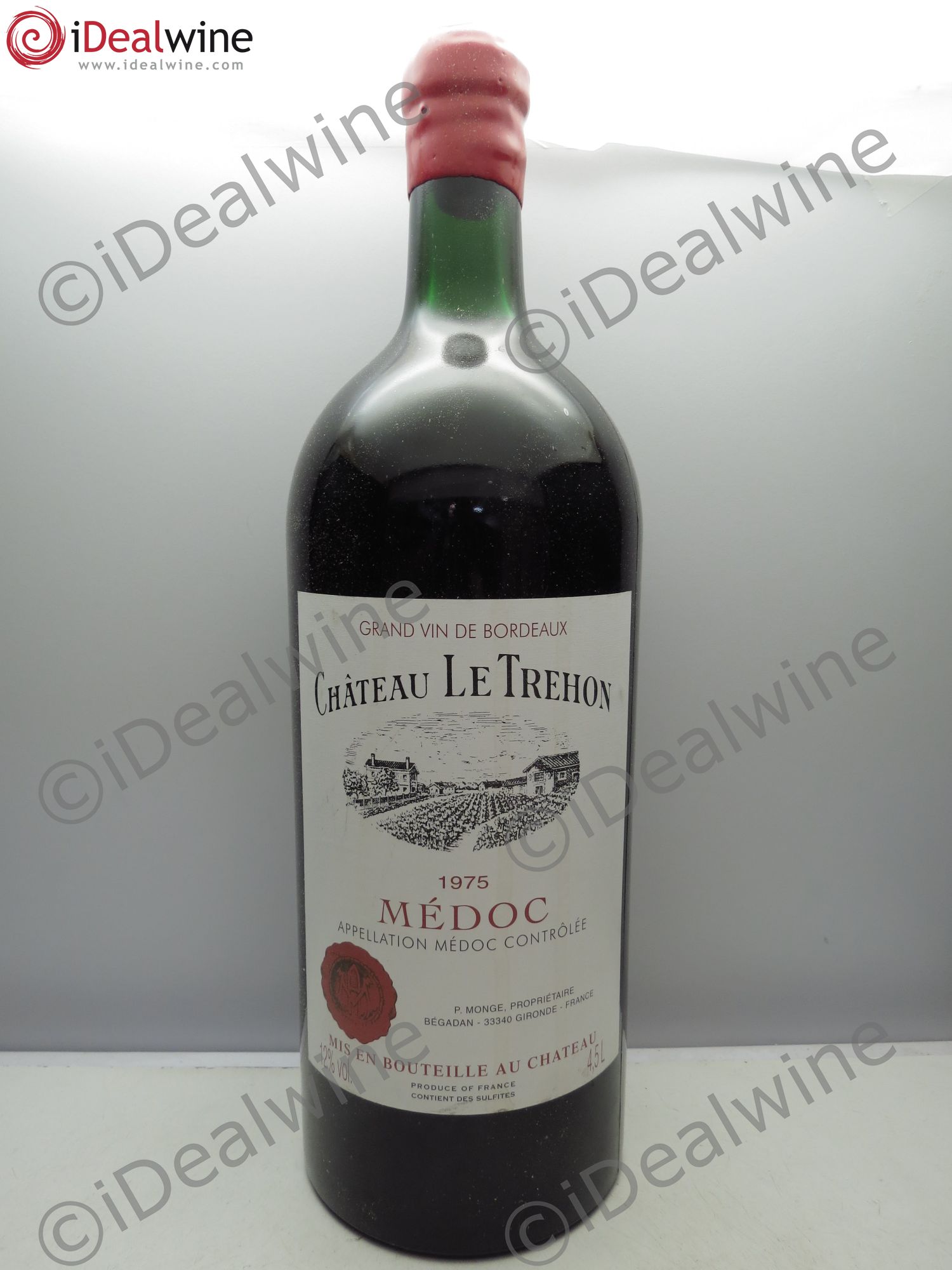 Médoc Château Le Trehon 1975 - Lot de 1 jeroboam - 0