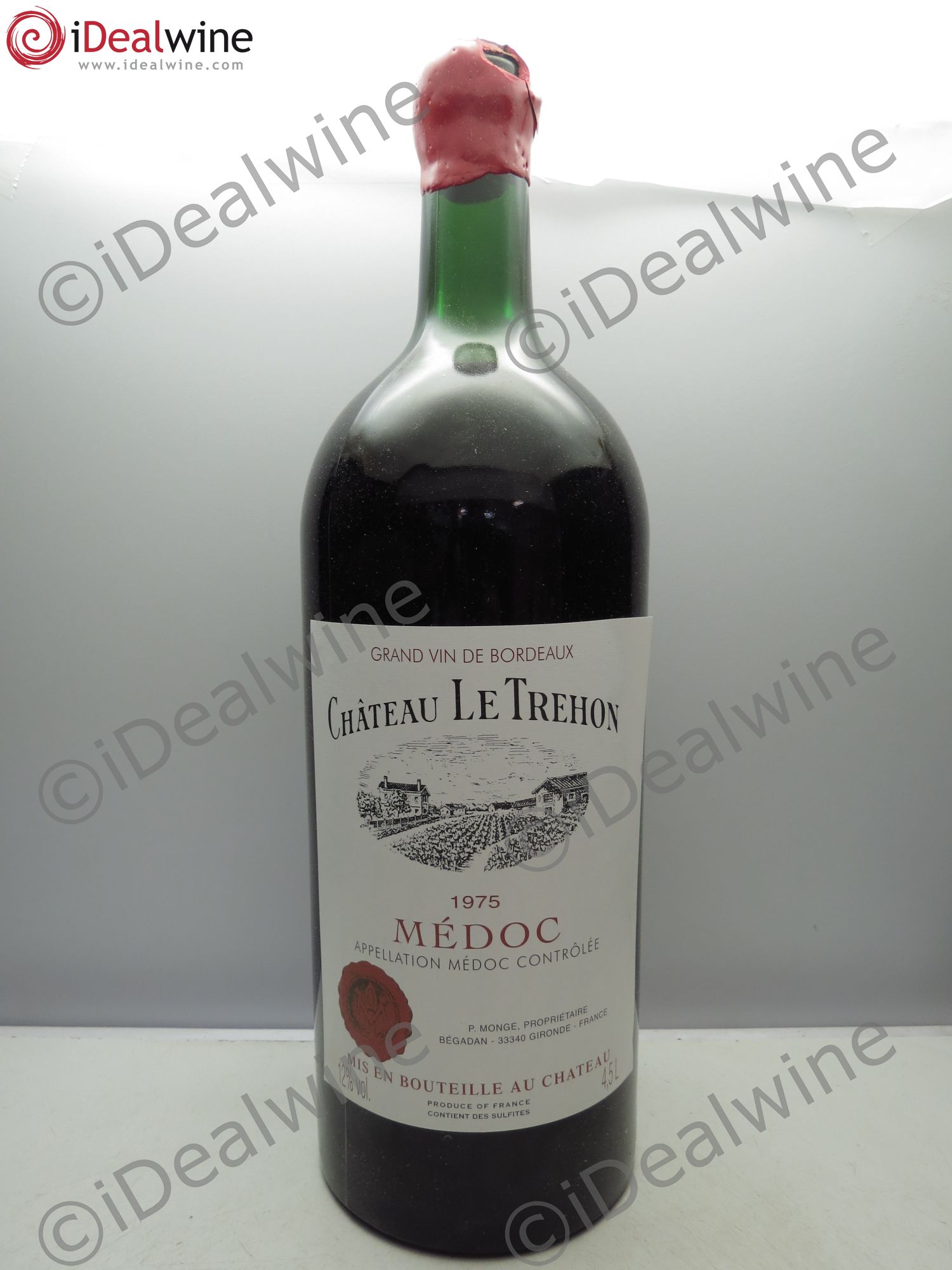 Médoc Château Le Trehon 1975 - Lot de 1 jeroboam - 0
