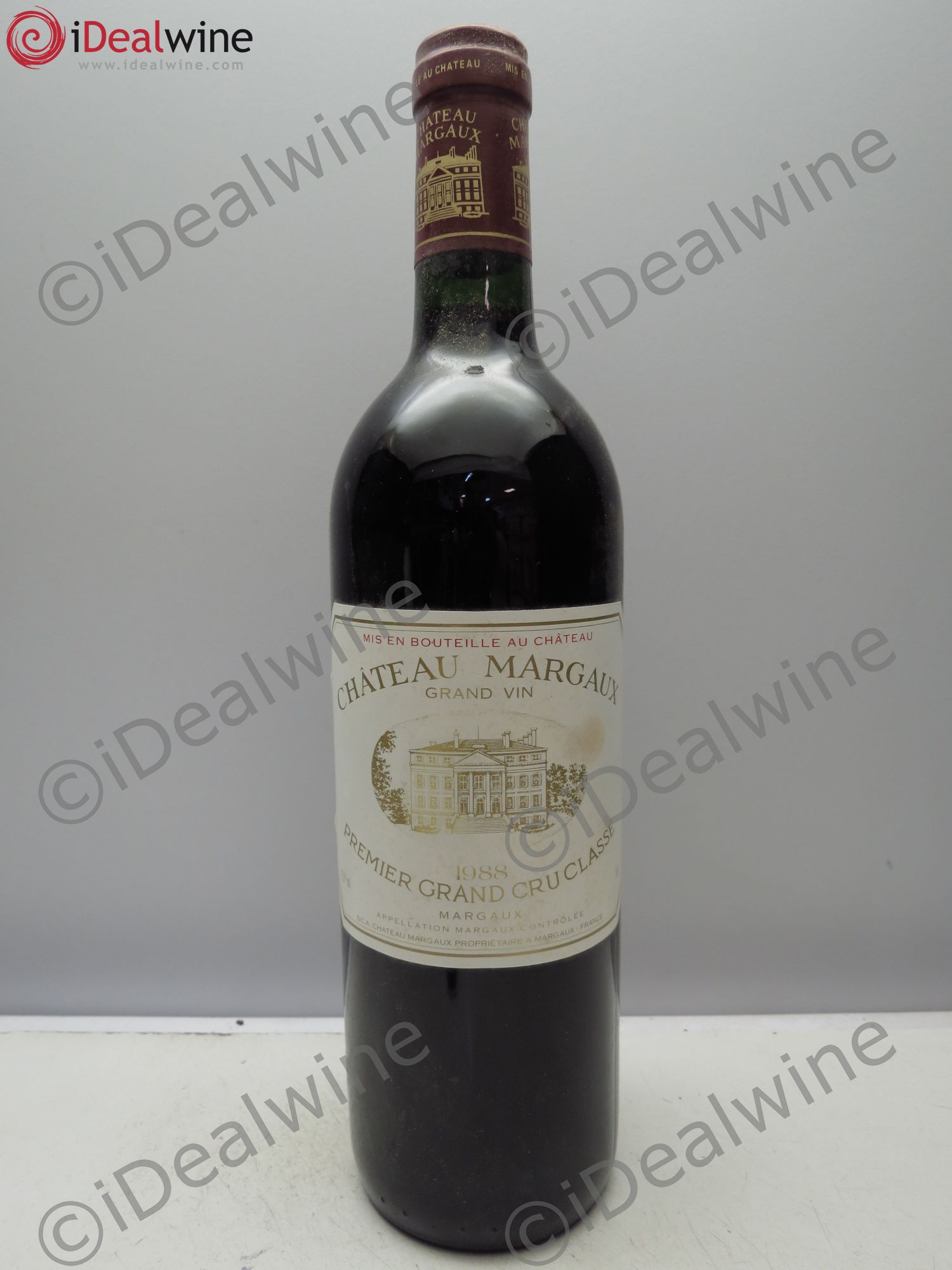 Château Margaux 1er Grand Cru Classé 1988 - Lot de 1 bouteille - 0