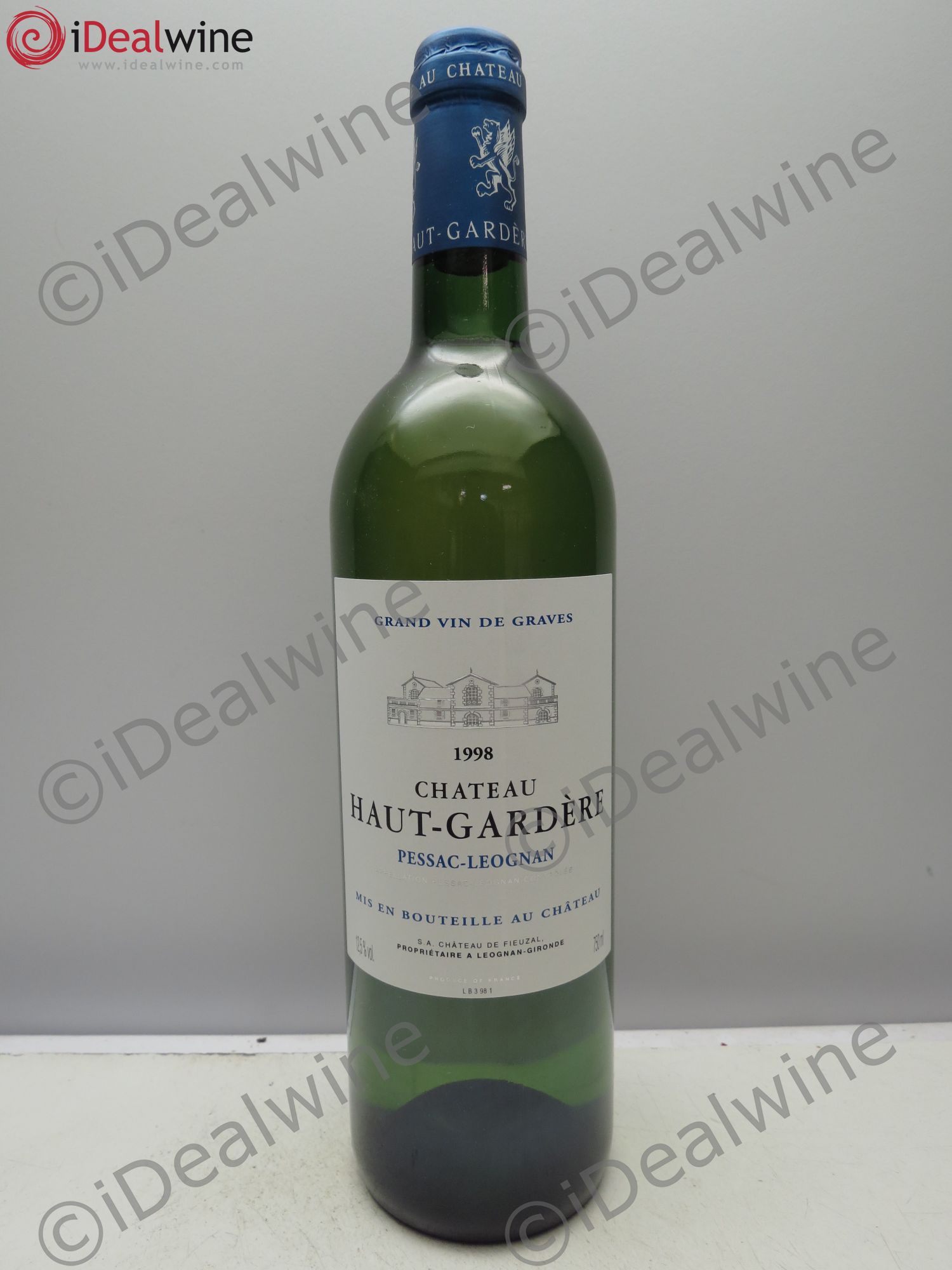 Château Haut-Gardère 1998 - Lot de 6 bouteilles - 0
