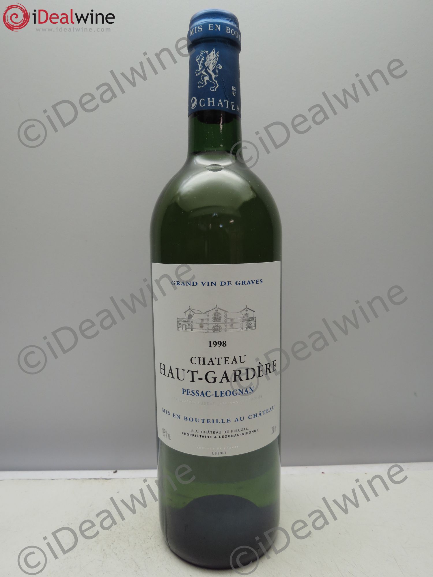 Château Haut-Gardère 1998 - Lot de 6 bouteilles - 0