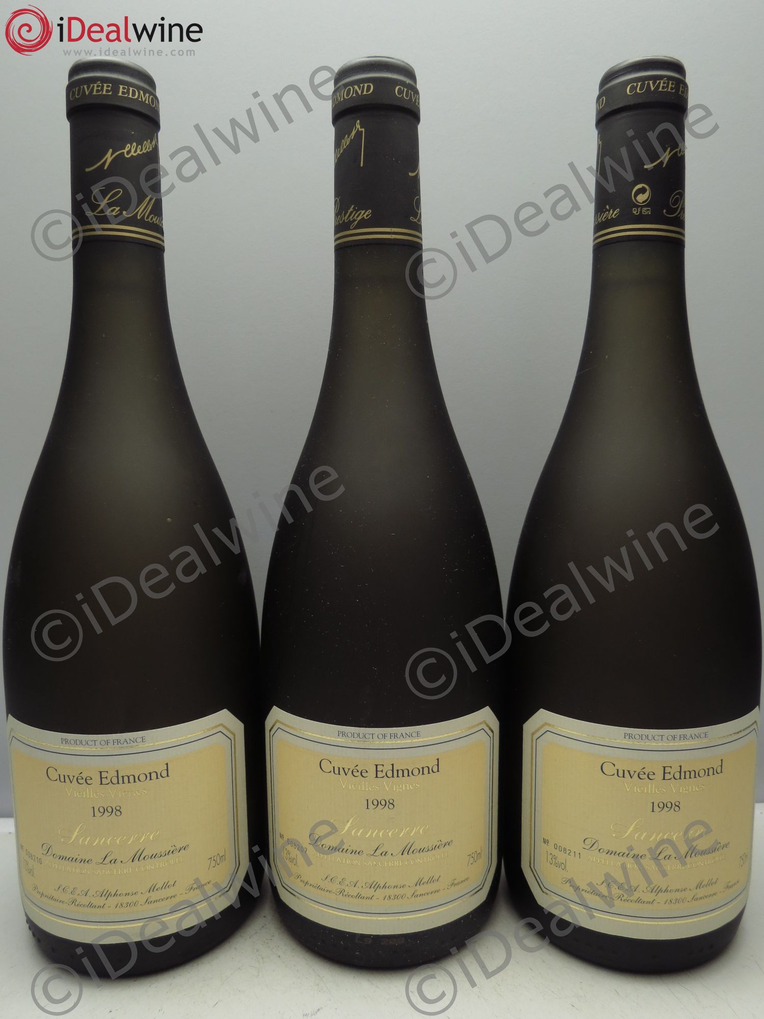 Sancerre Cuvée Edmond Alphonse Mellot 1998 - Posten von 3 Flaschen - 0