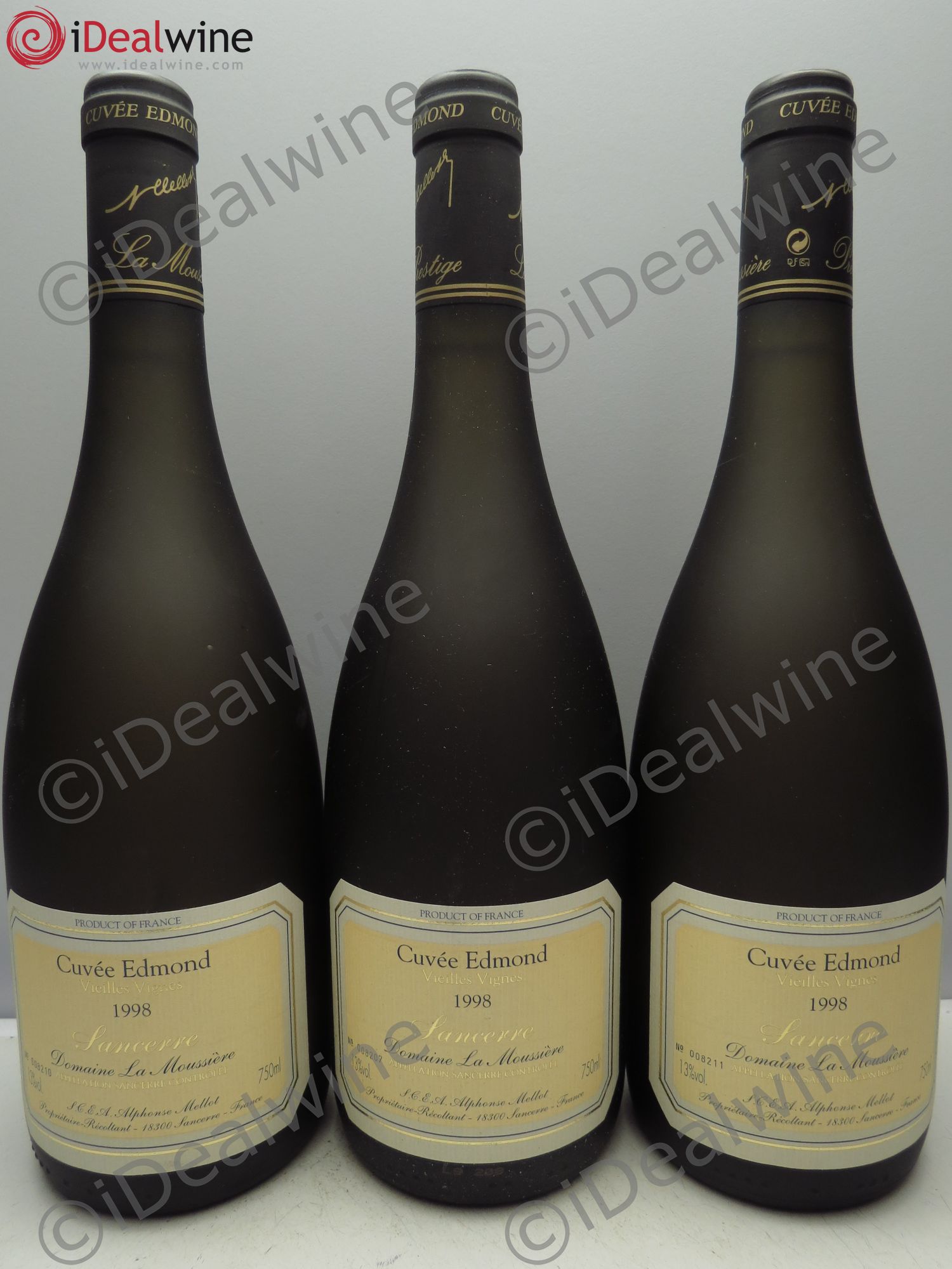 Sancerre Cuvée Edmond Alphonse Mellot 1998 - Posten von 3 Flaschen - 0