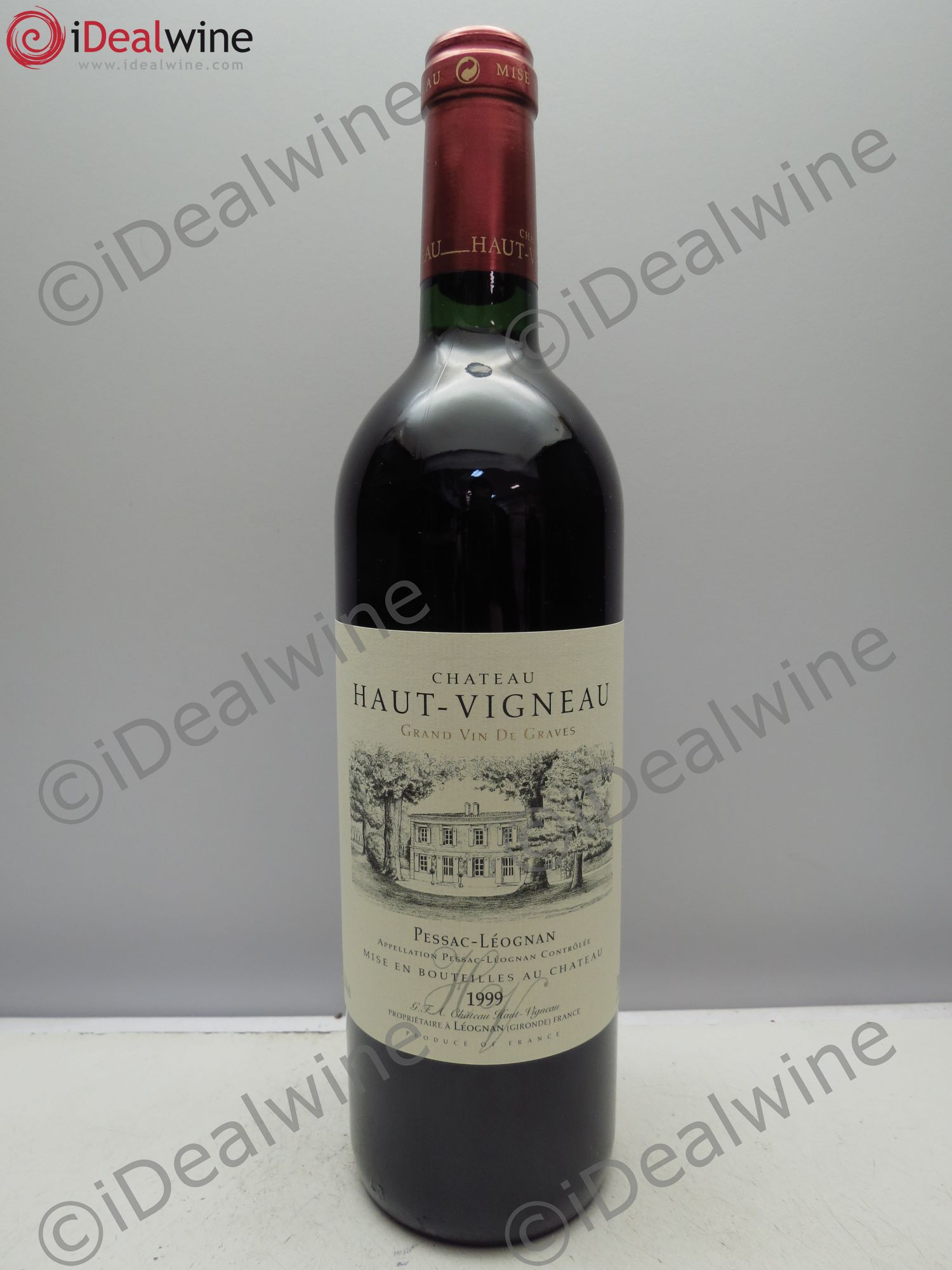 Pessac-Léognan Château Haut Vigneau 1999 - Lot de 6 bouteilles - 0